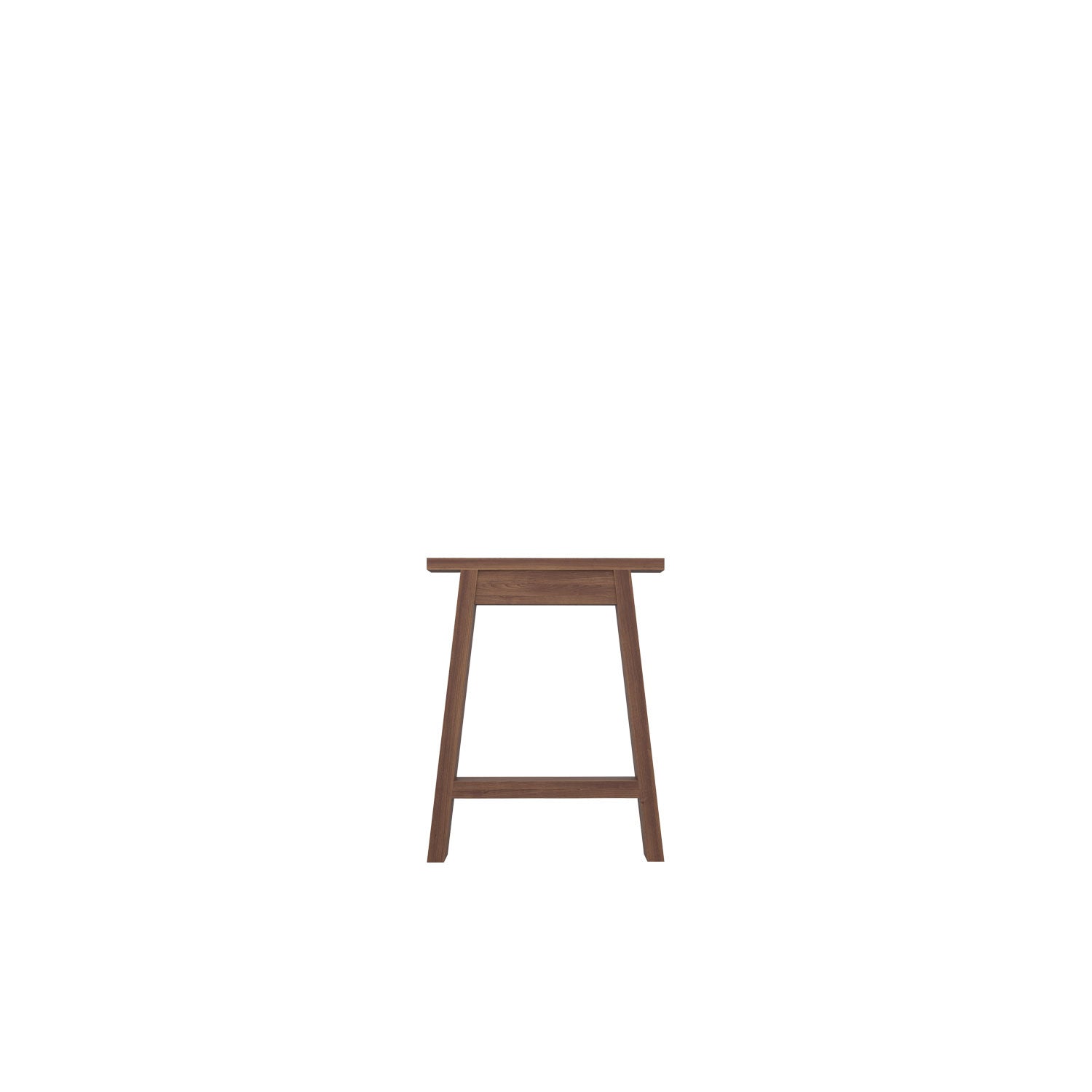 Kara "A" Frame Desk Base - Walnut/Walnut