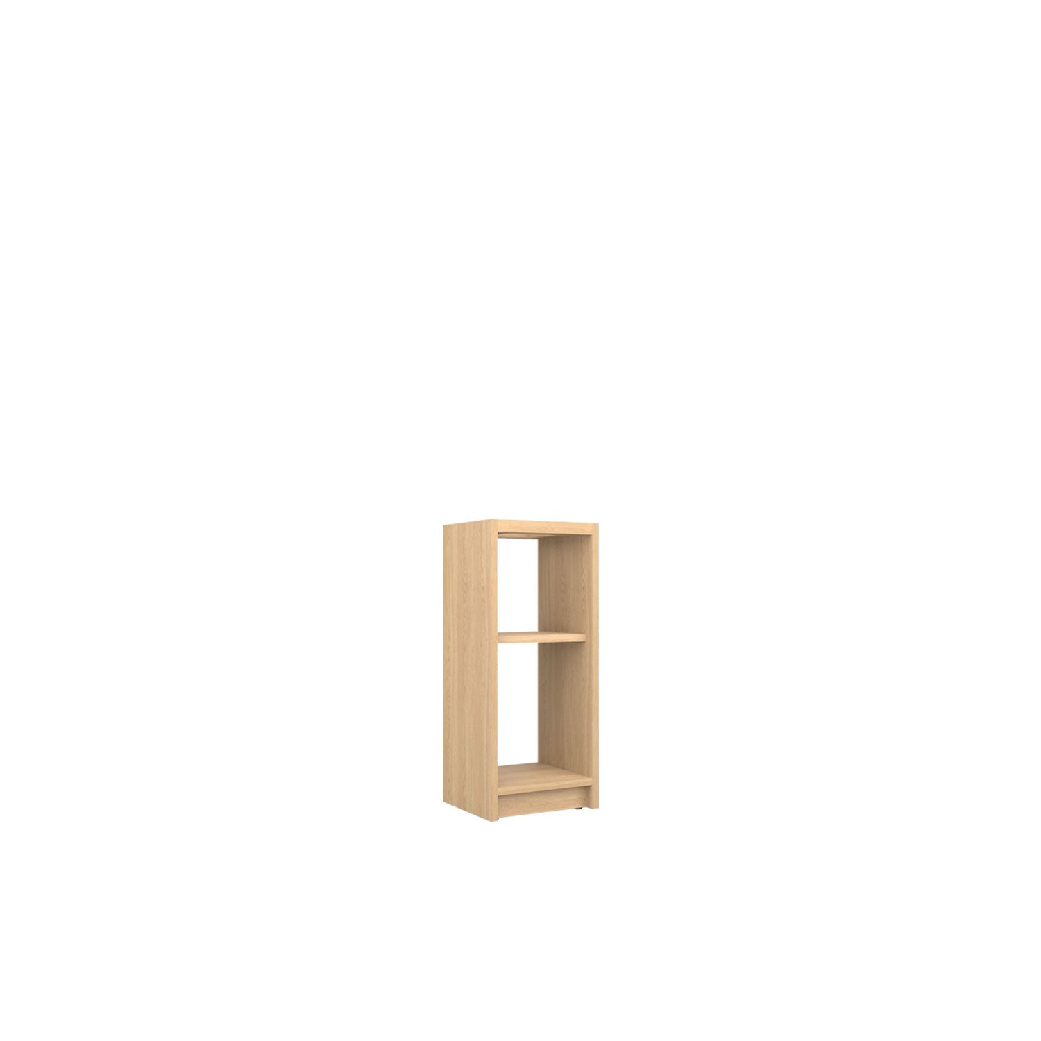 Kara Mid Desk Base Bookcase - Bookshelf