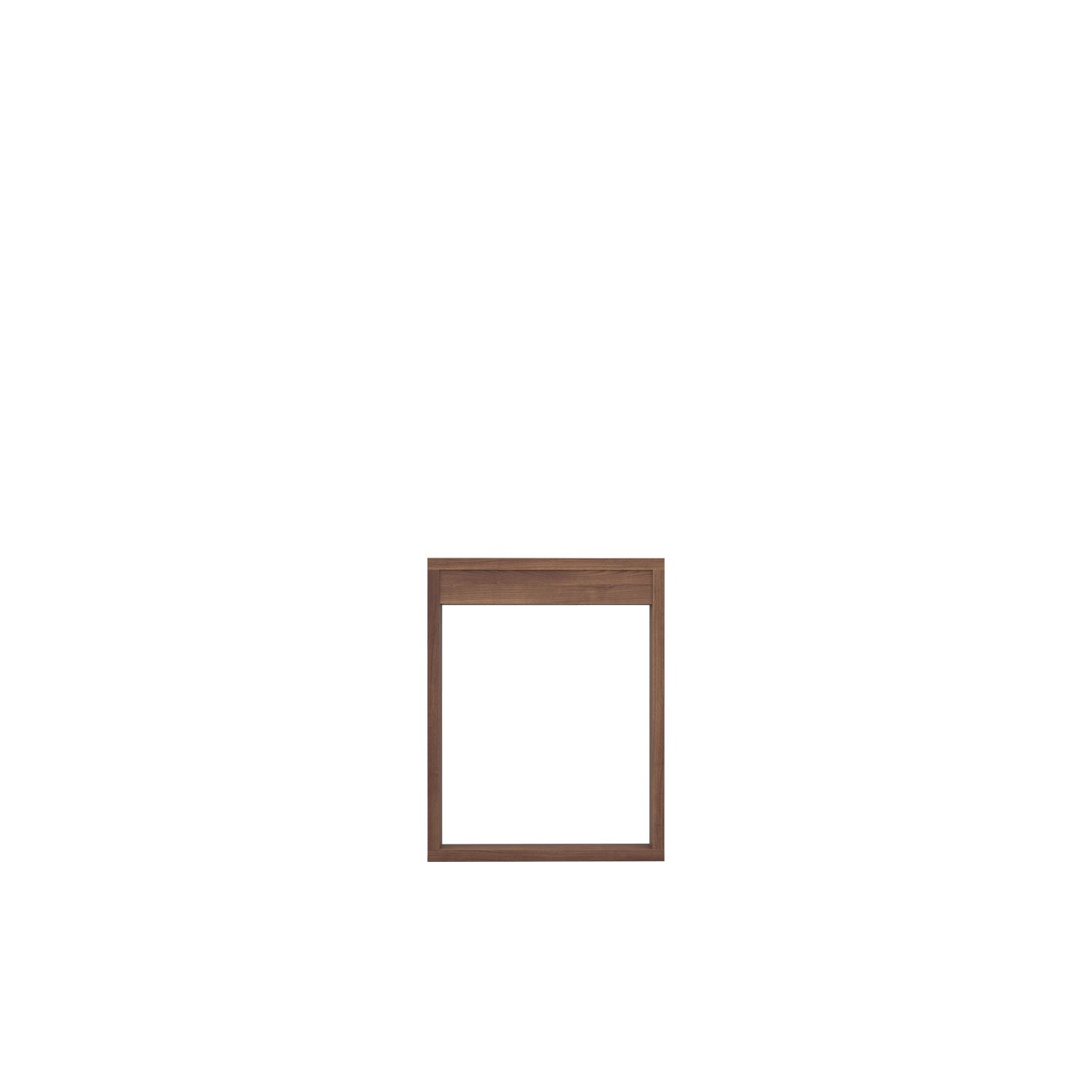 Kara "O" Frame Desk Base - Walnut/Walnut