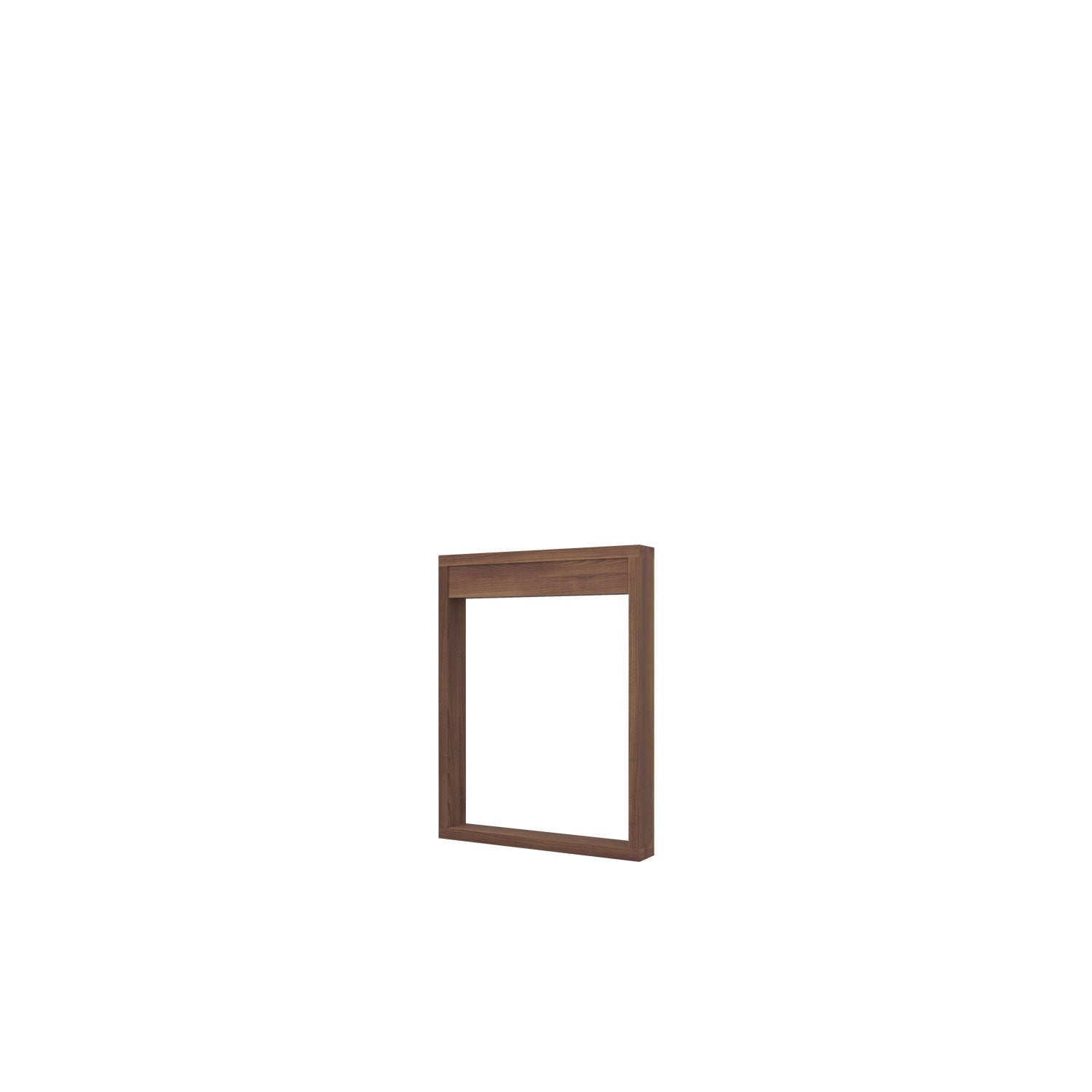 Kara "O" Frame Desk Base - Walnut/Walnut