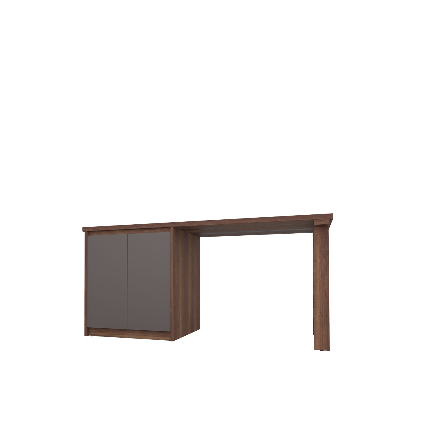 Kara Printer Desk - L160 / Walnut/Graphite