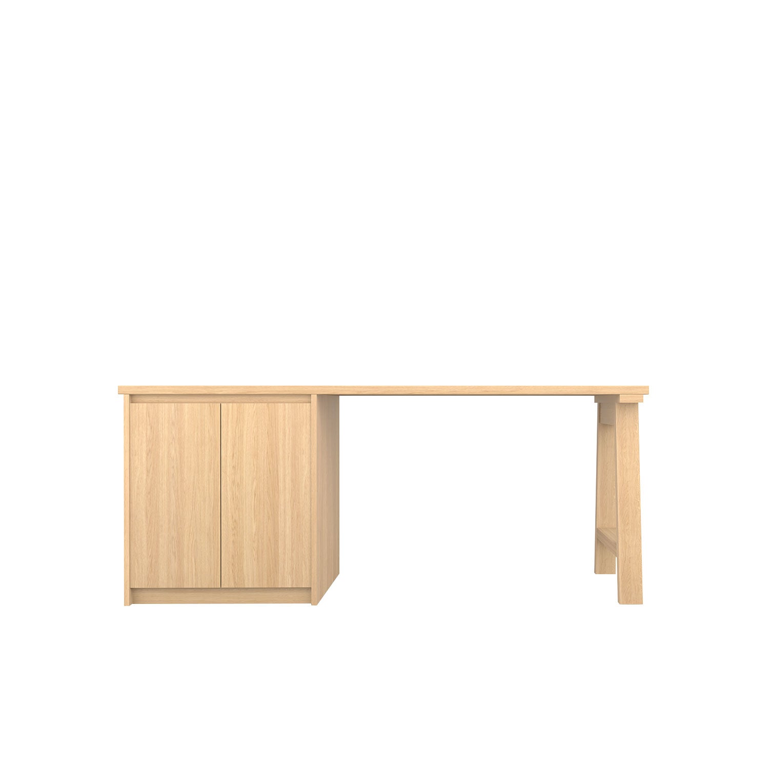 Kara Printer Desk - L180 / Oak/Oak