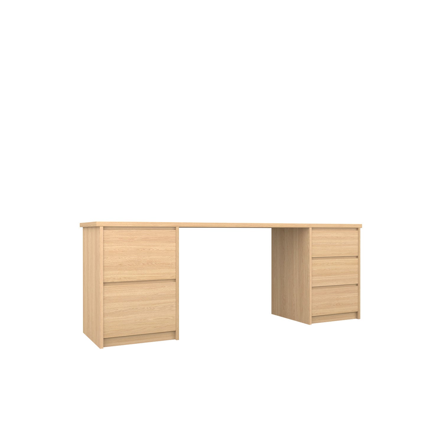 Kara Storage and Filing Desk - L200 / Oak/Oak