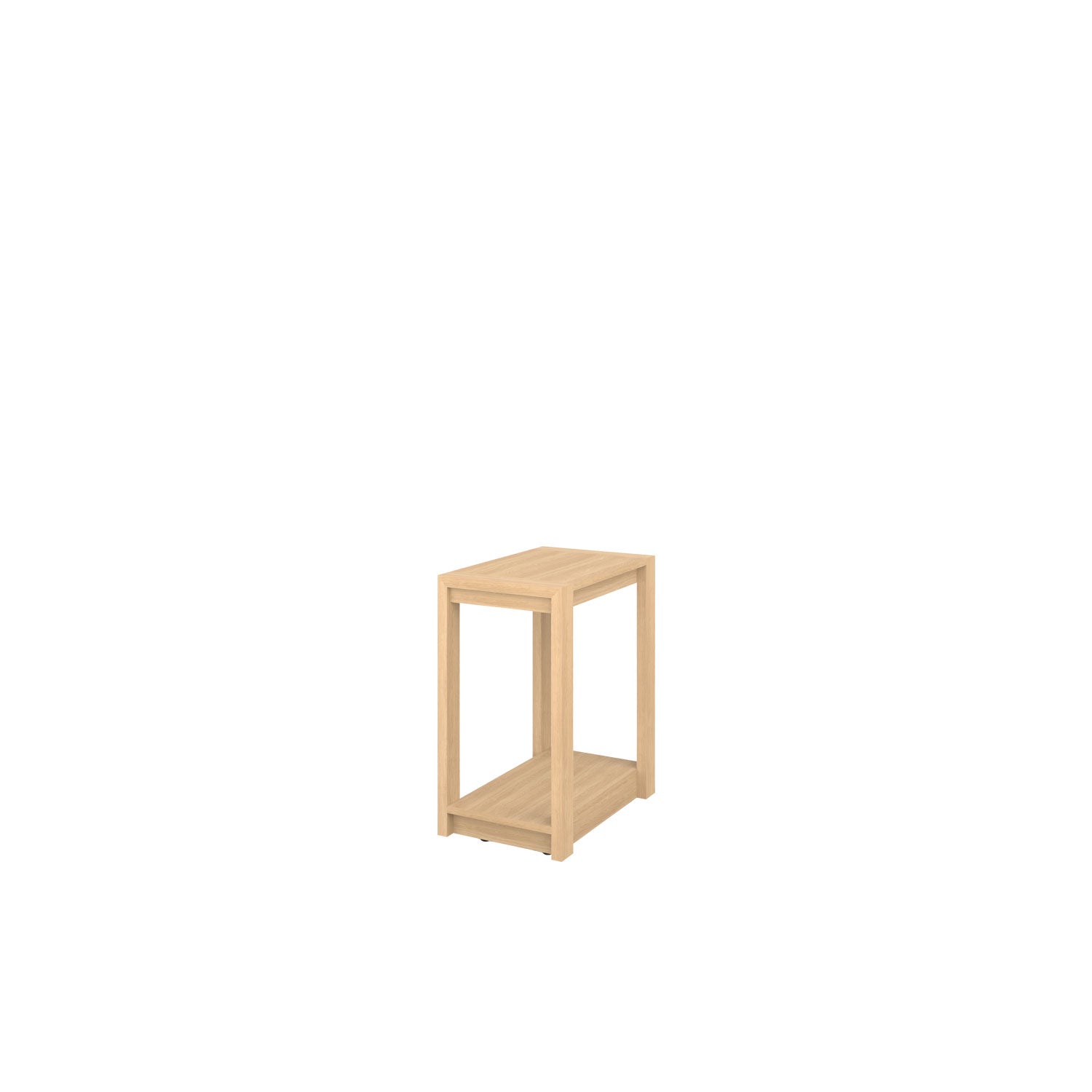 Kara Wheeled CPU Housing - Oak/Oak
