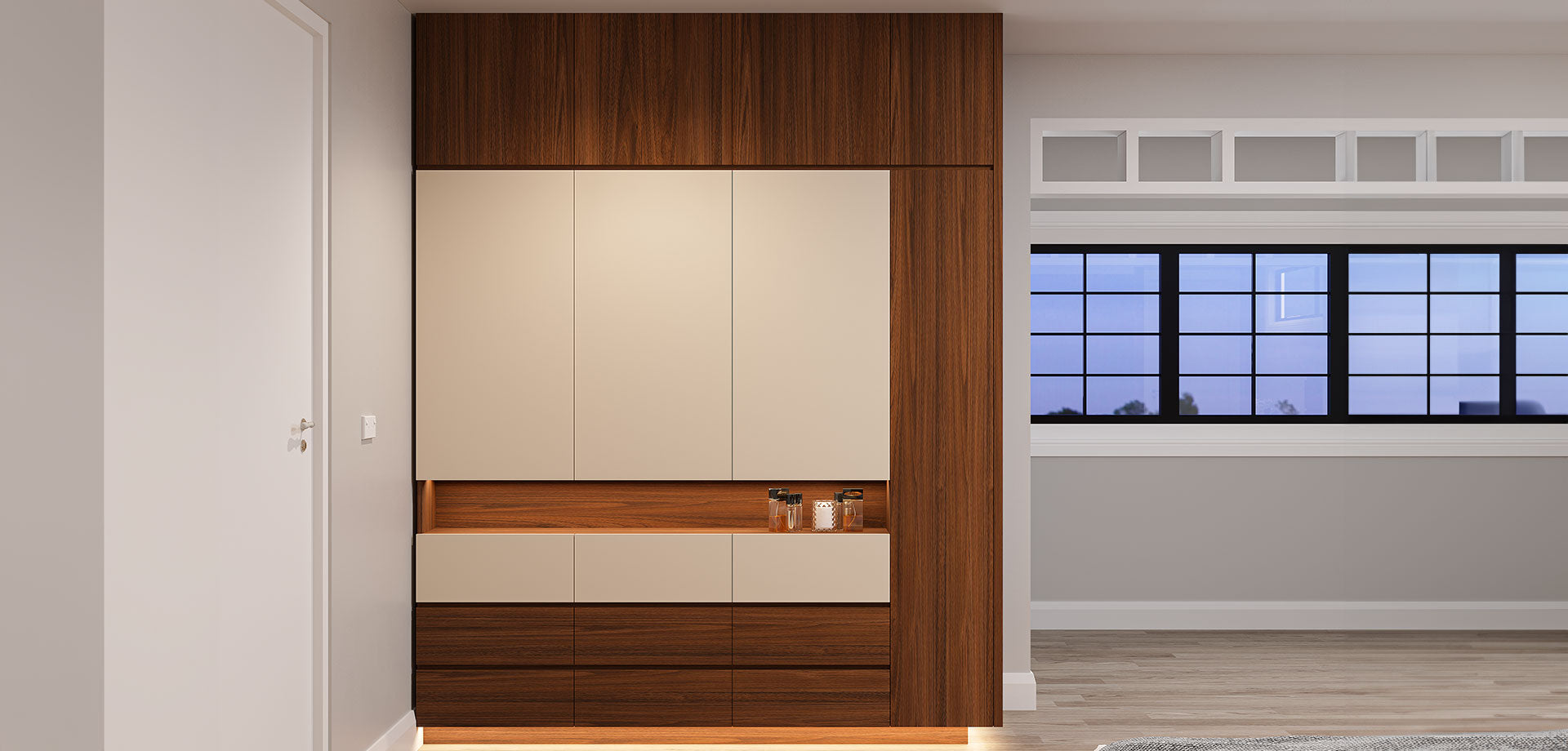 Stylish and Elegant Storage for Bedroom Suite