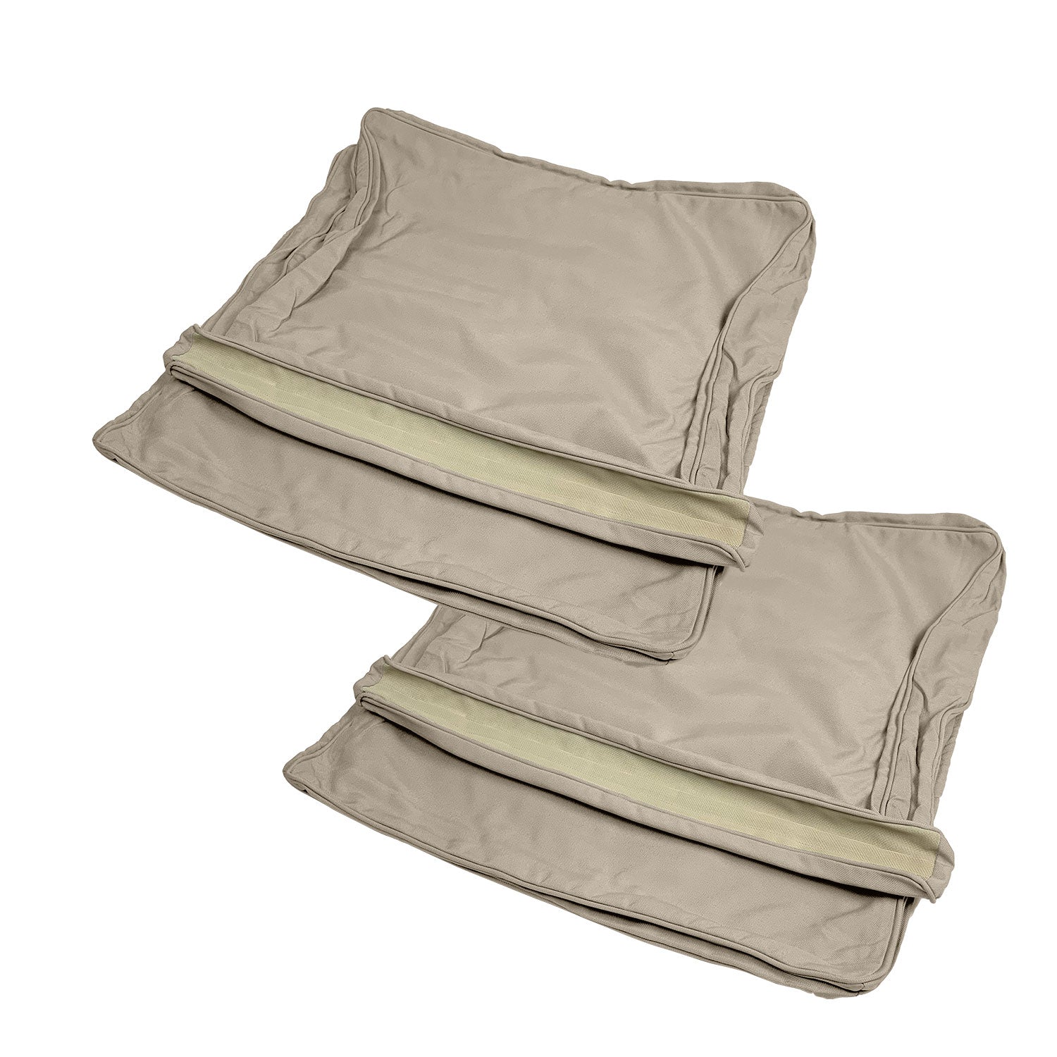 Manhattan Cushion Cover Replacement - Loveseat / Olefin Taupe