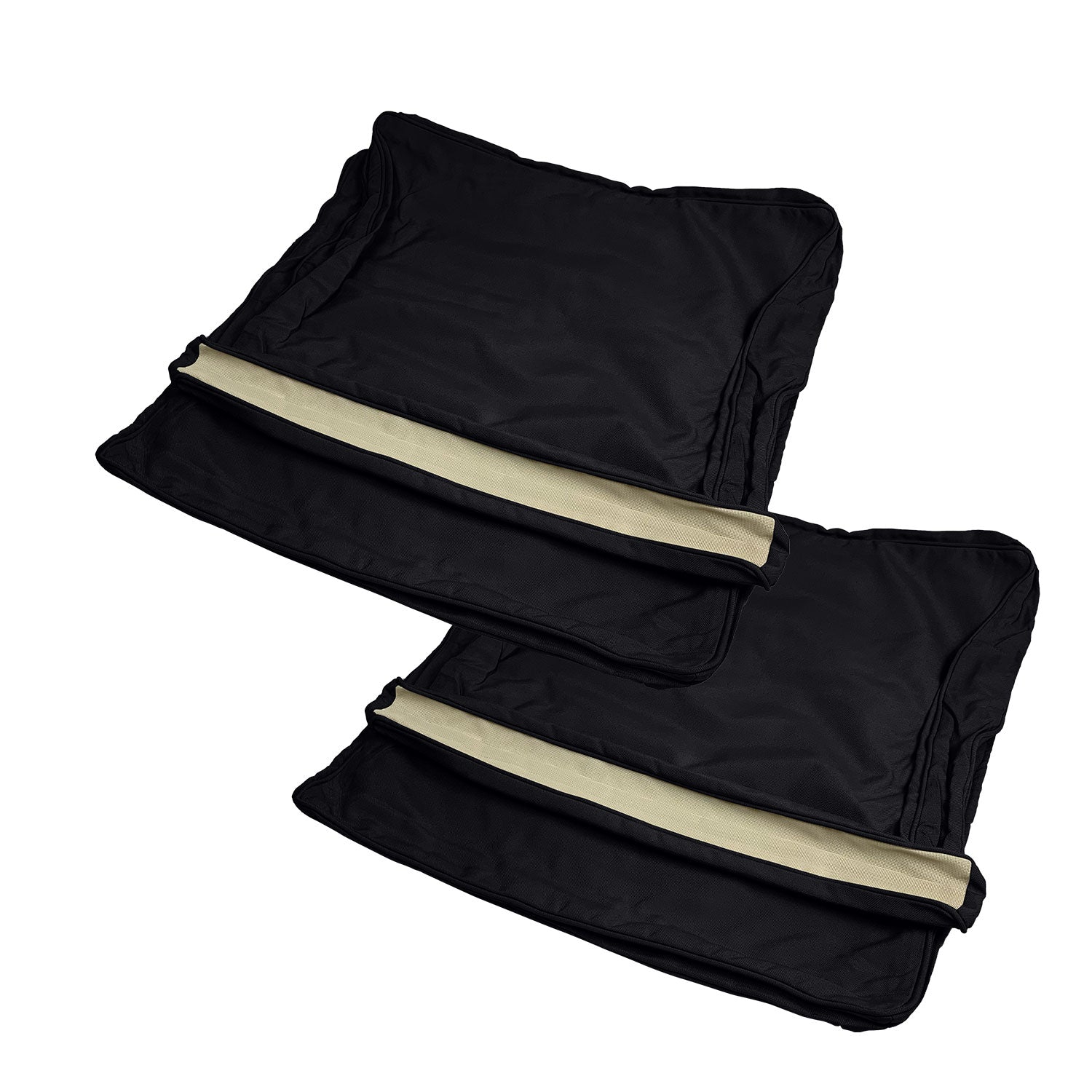 Manhattan Cushion Cover Replacement - Loveseat / Sunbrella Raven Black