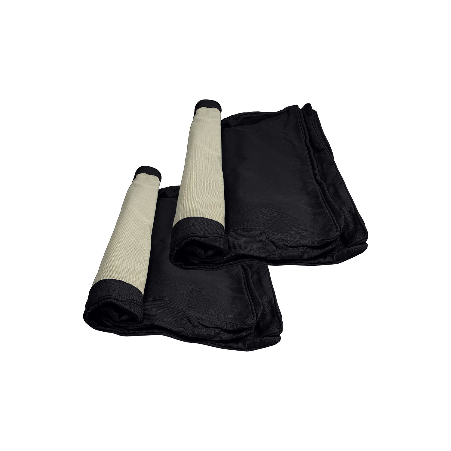 Manhattan Cushion Cover Replacement - Loveseat / Sunbrella Raven Black