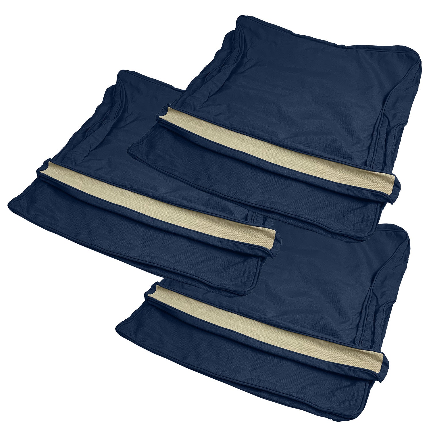 Manhattan Cushion Cover Replacement - Sofa / Sunbrella Navy