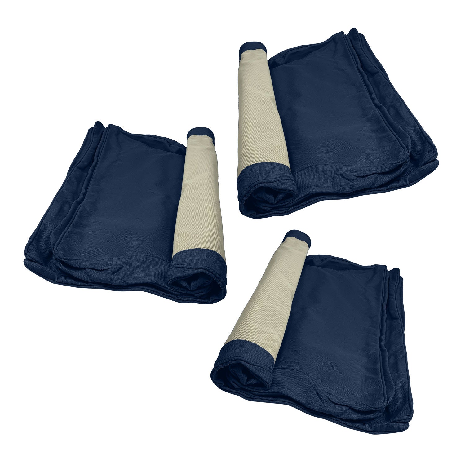 Manhattan Cushion Cover Replacement - Sofa / Sunbrella Navy