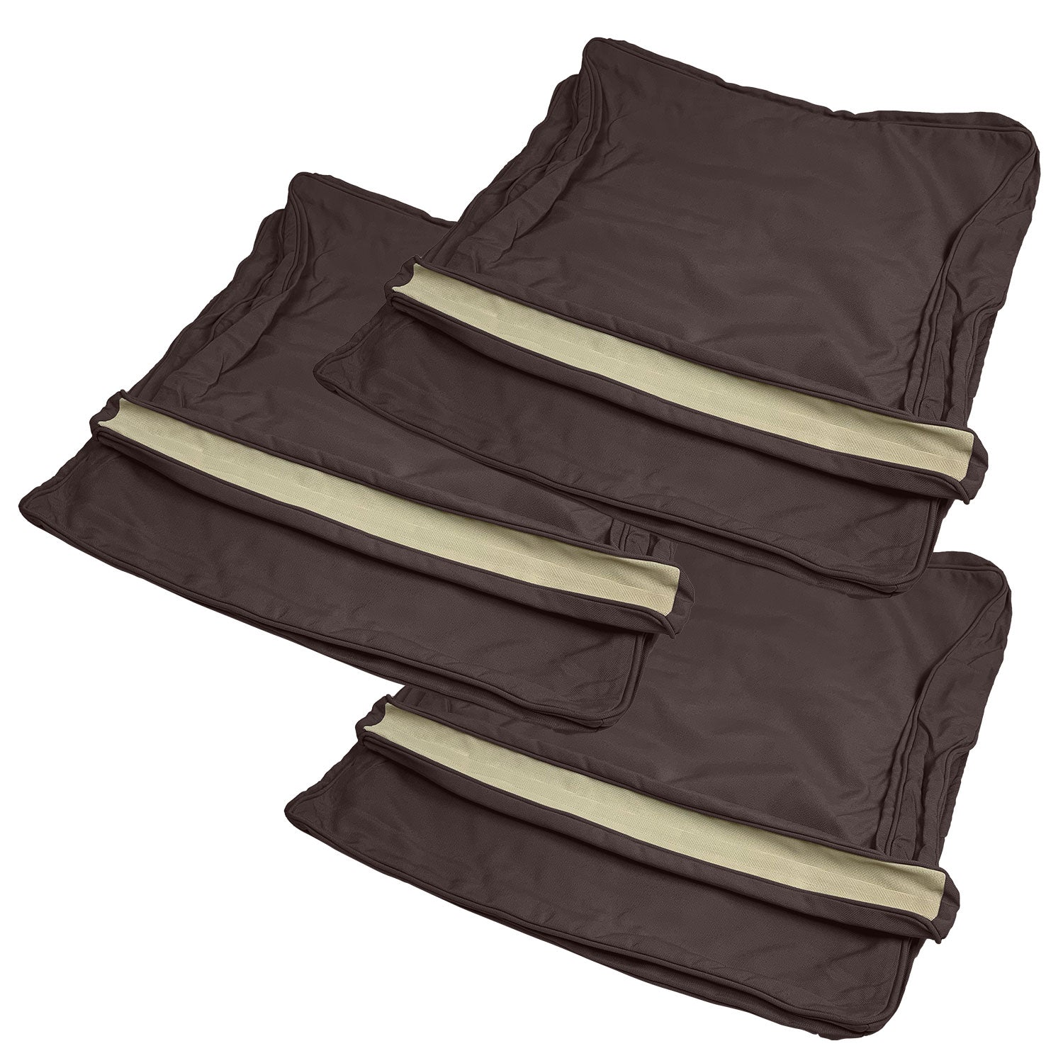 Manhattan Cushion Cover Replacement - Sofa / Sunbrella Walnut
