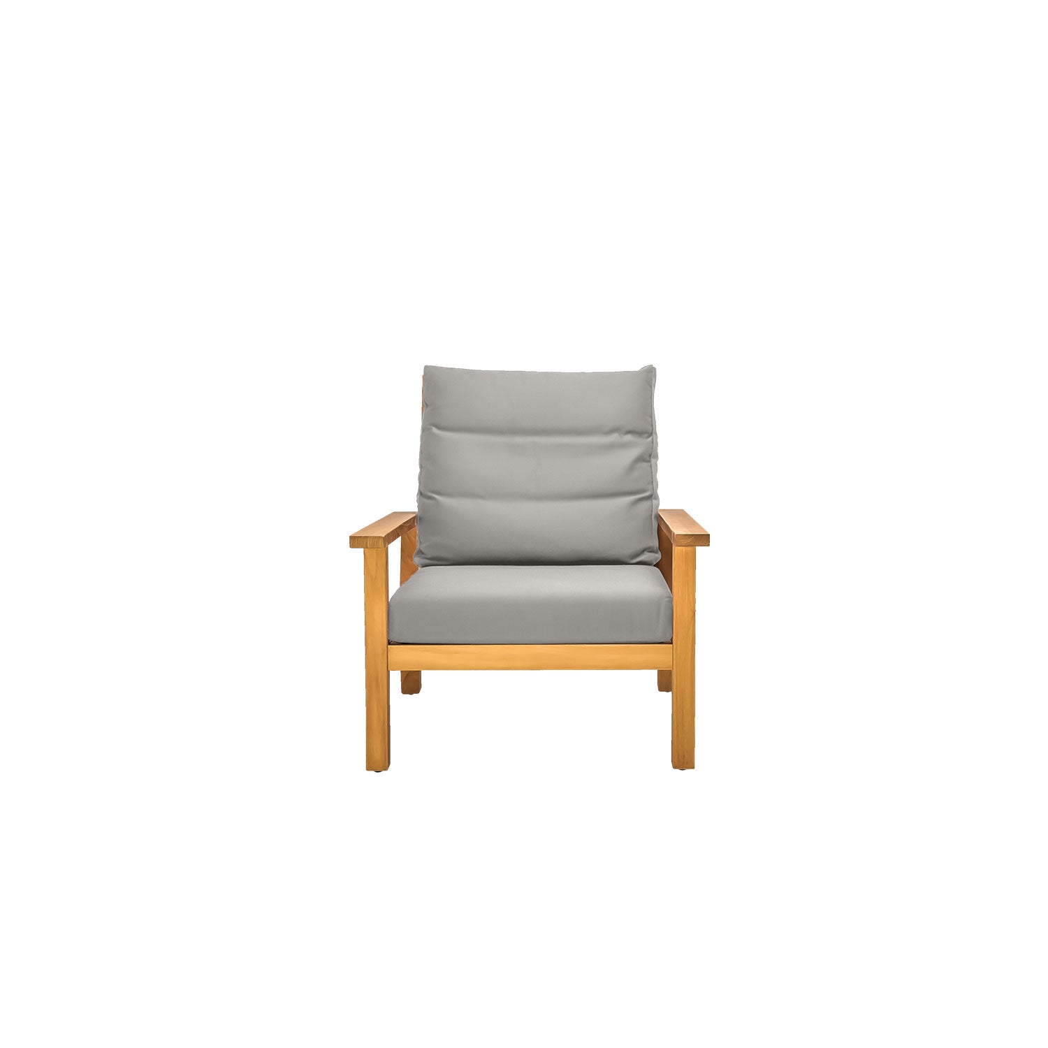 Manhattan Outdoor Deep Seater - Sunbrella Granite Grey