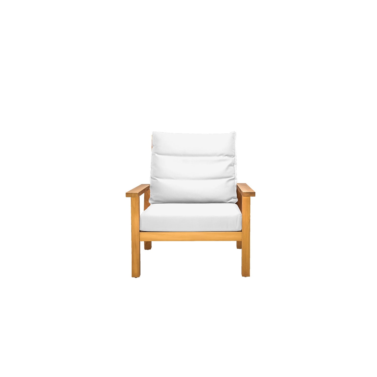 Manhattan Outdoor Deep Seater - Olefin White