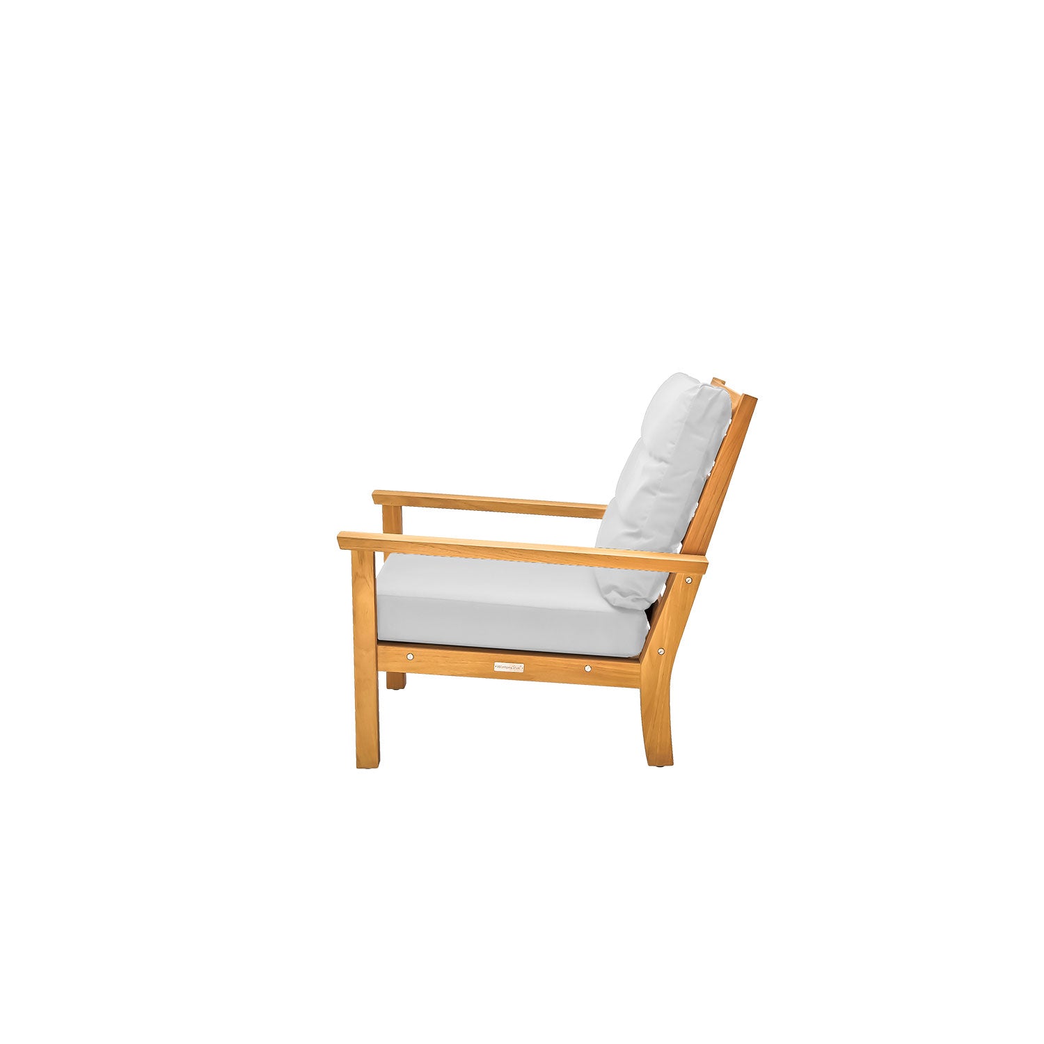 Manhattan Outdoor Deep Seater - Sunbrella White