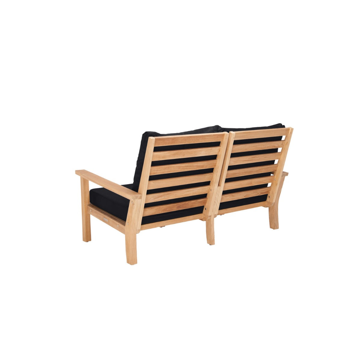 Manhattan Outdoor Sofa - L151 - 2 Seater / Olefin Black