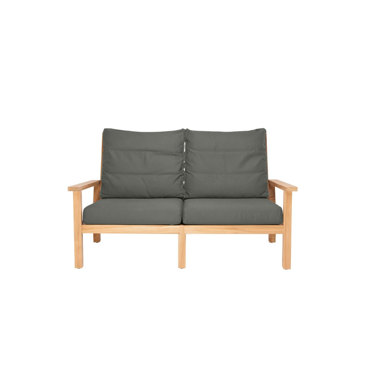 Manhattan Outdoor Sofa - L151 - 2 Seater / Olefin Charcoal