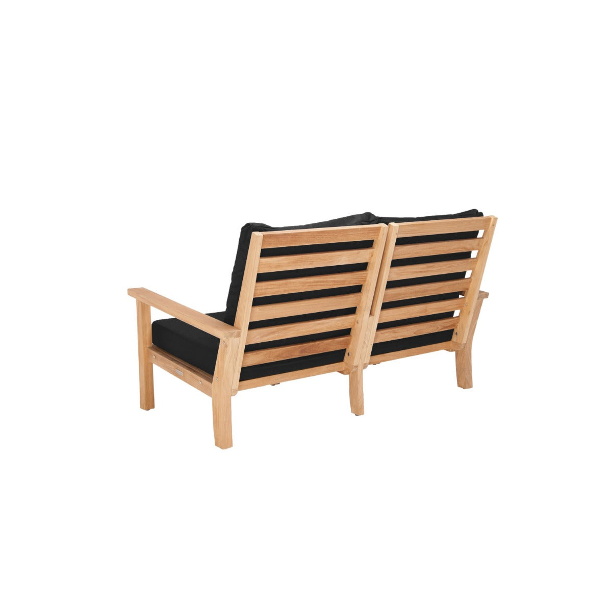 Manhattan Outdoor Sofa - L151 - 2 Seater / Sunbrella Raven Black