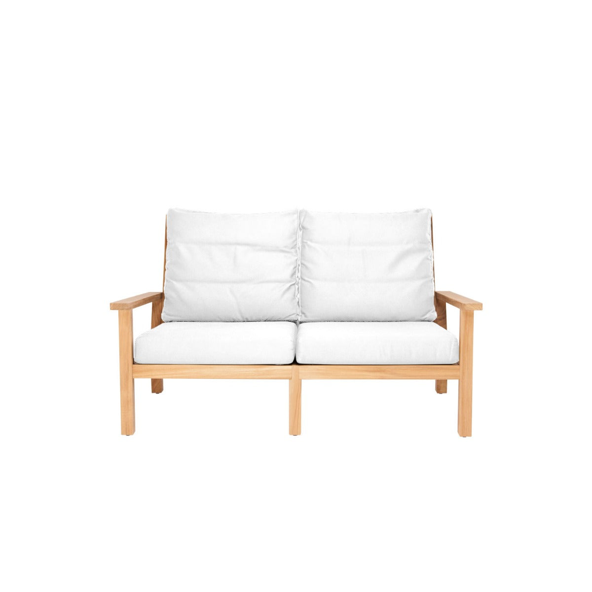 Manhattan Outdoor Sofa - L151 - 2 Seater / Sunbrella White