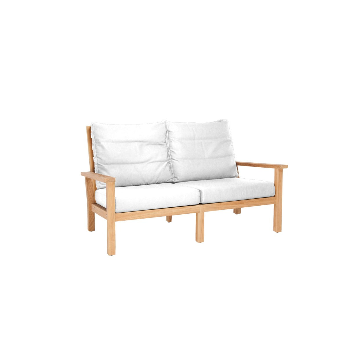 Manhattan Outdoor Sofa - L151 - 2 Seater / Sunbrella White
