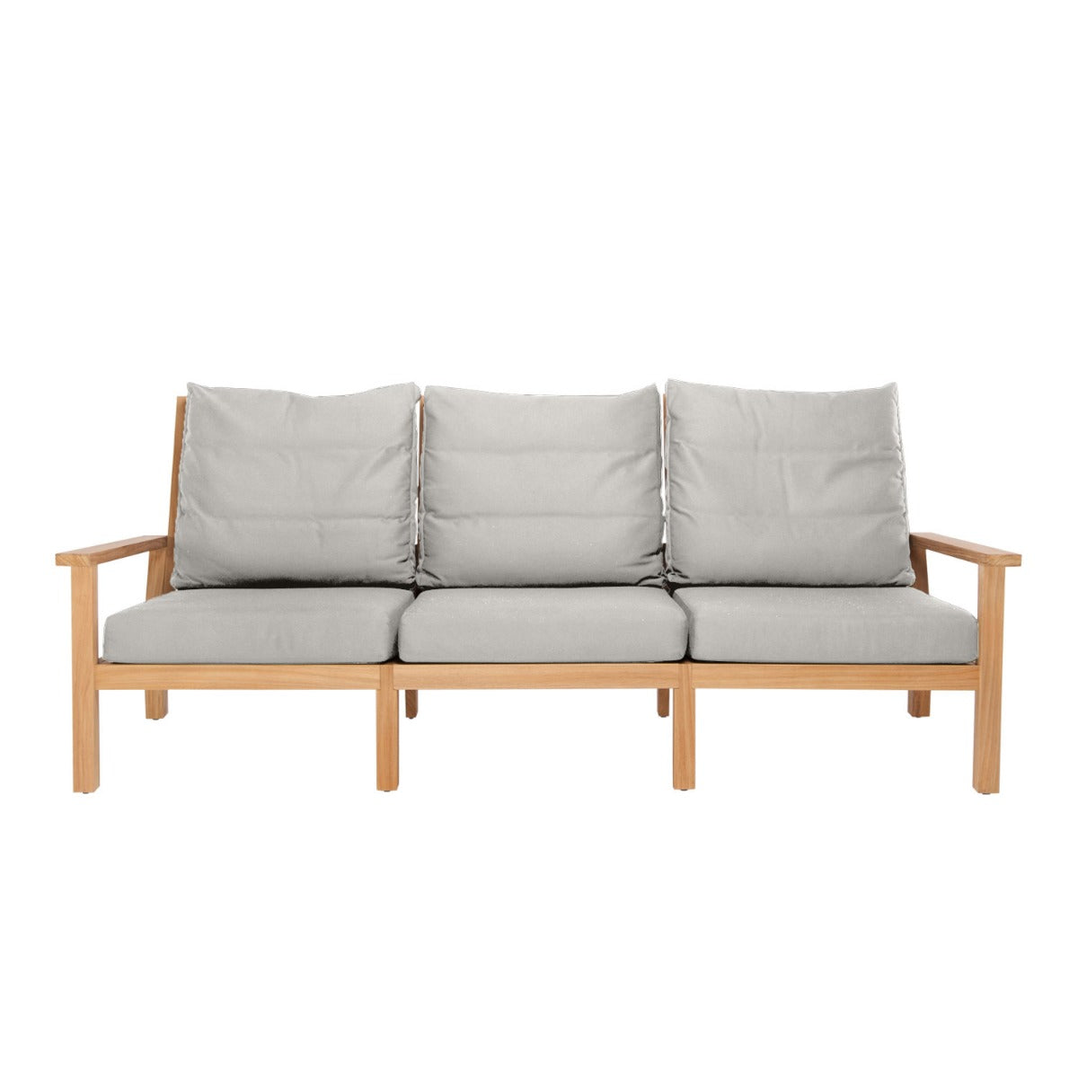 Manhattan Outdoor Sofa - L221 - 3 Seater / Olefin Grey