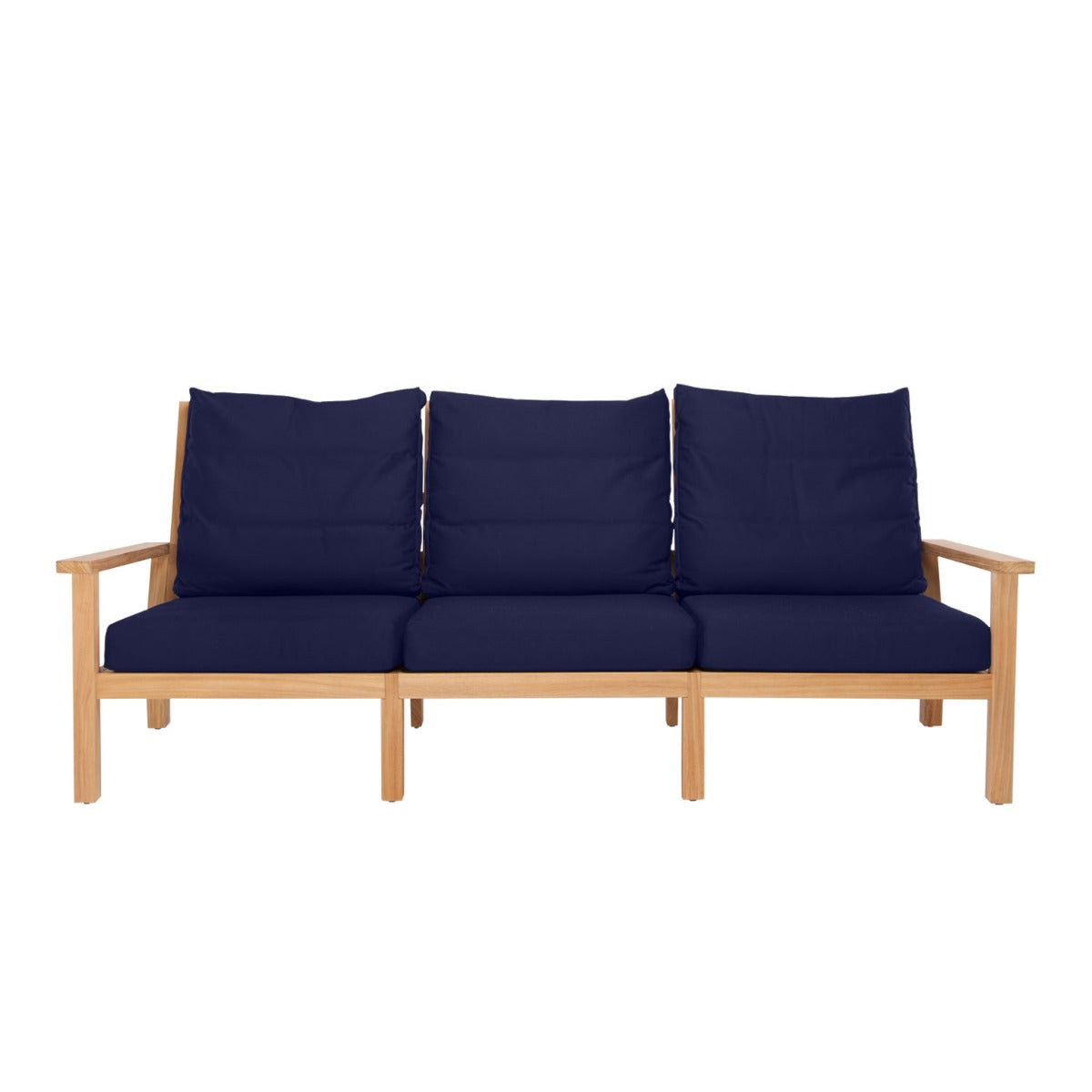 Manhattan Outdoor Sofa - L221 - 3 Seater / Olefin Navy