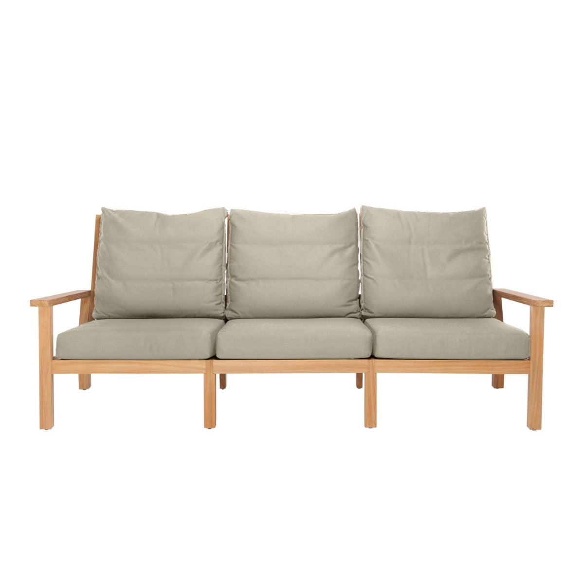 Manhattan Outdoor Sofa - L221 - 3 Seater / Olefin Taupe