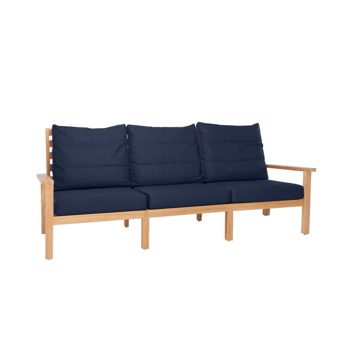 Manhattan Outdoor Sofa - L221 - 3 Seater / Sunbrella Navy