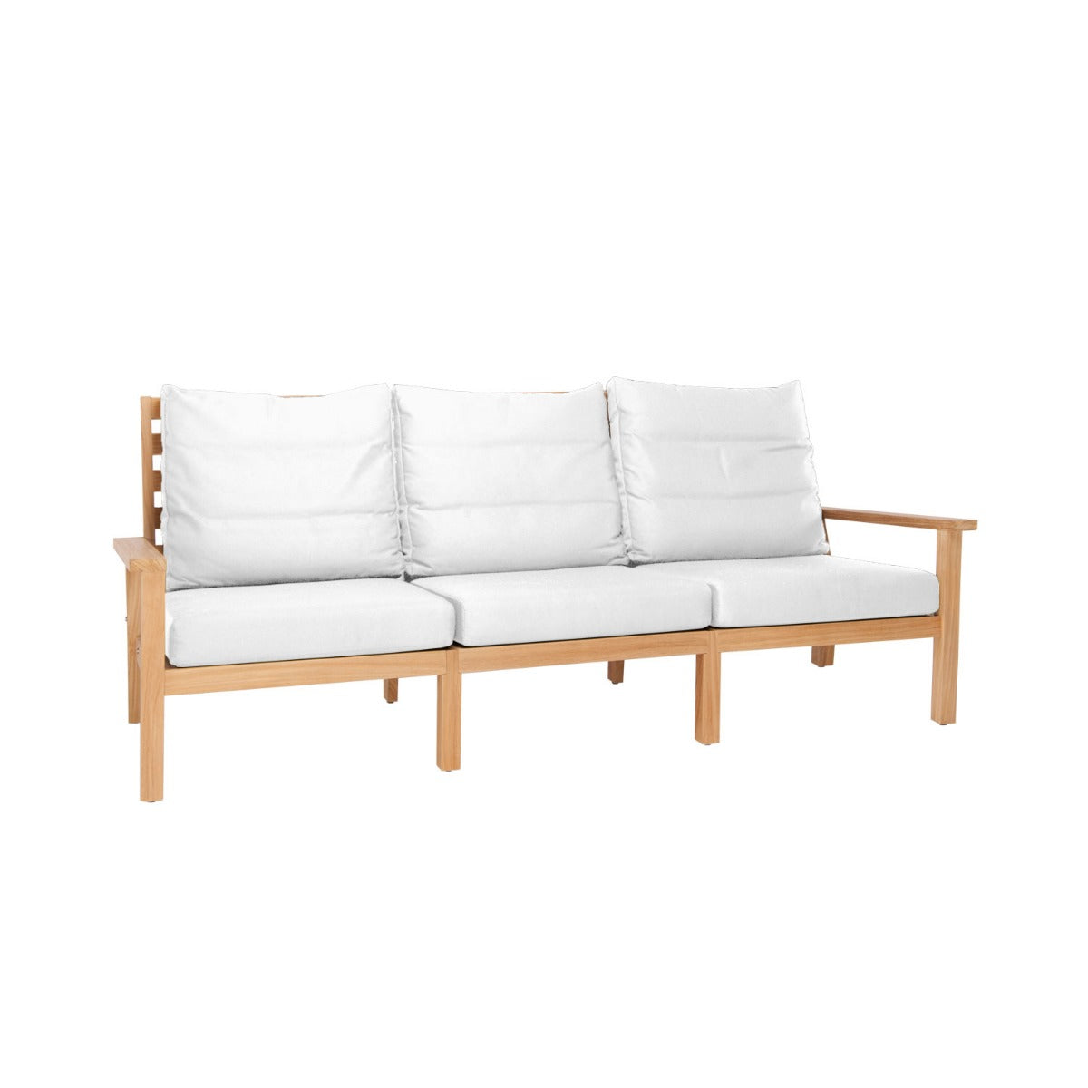 Manhattan Outdoor Sofa - L221 - 3 Seater / Sunbrella White