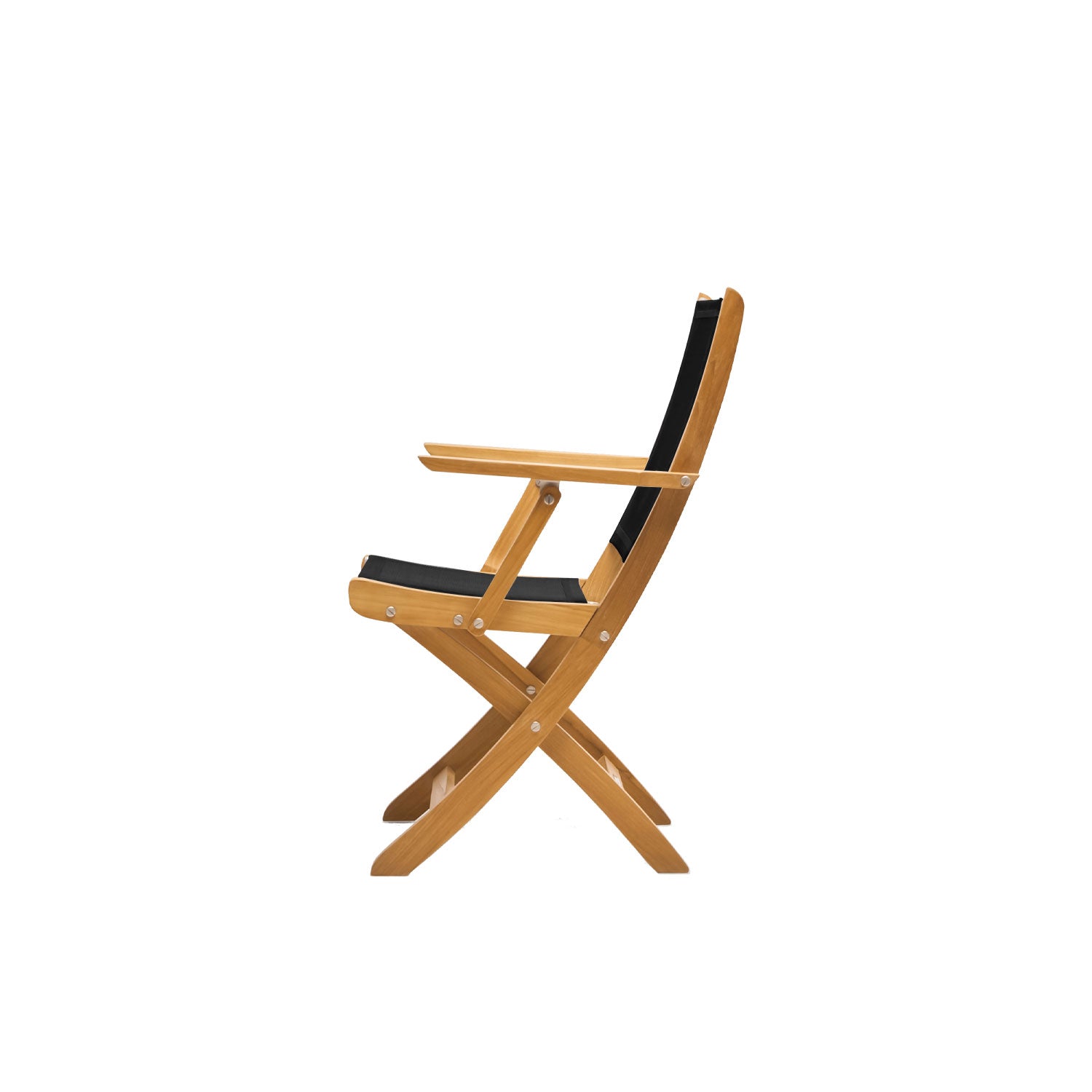 Mendez Folding Chair Black - Armchair