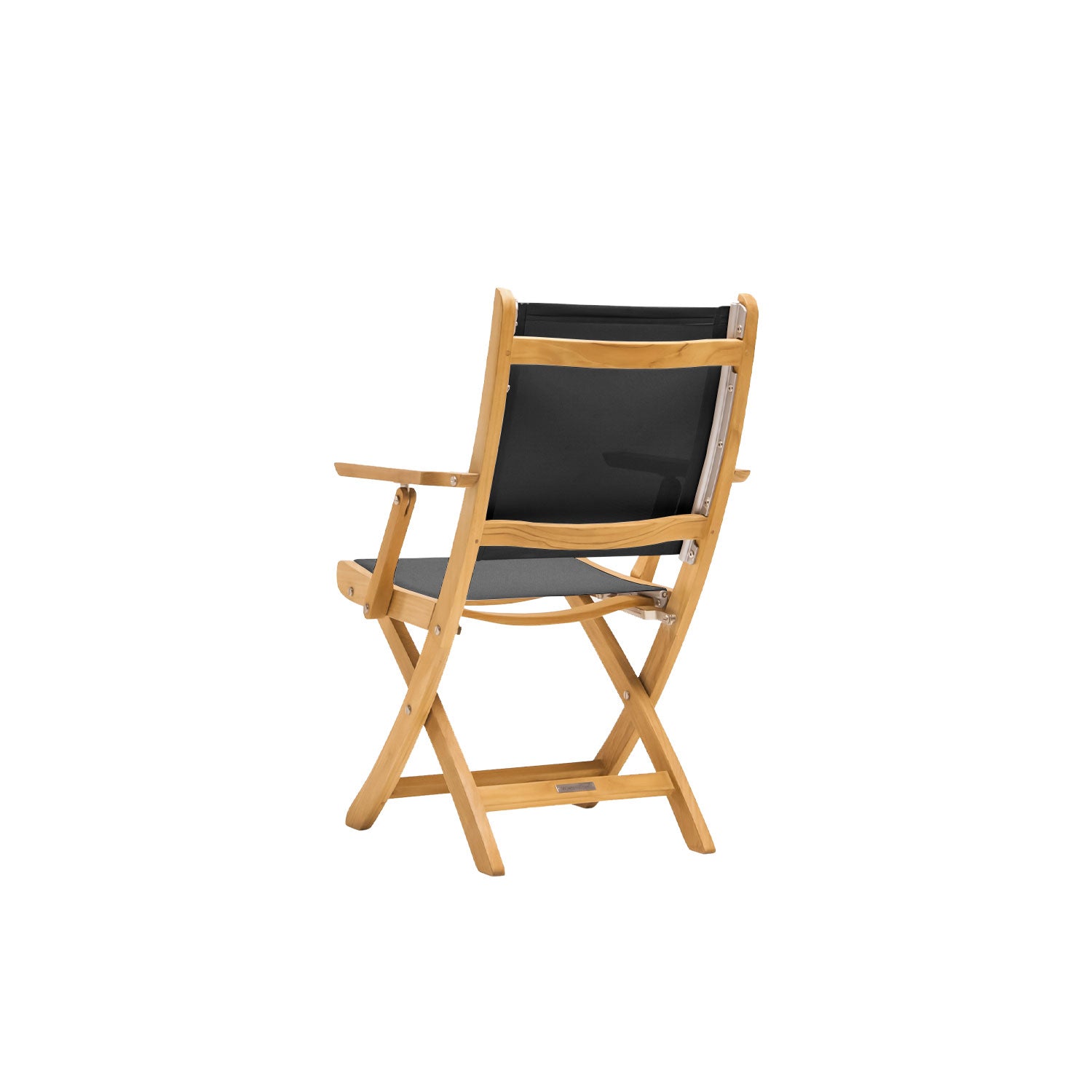 Mendez Folding Chair Black - Armchair