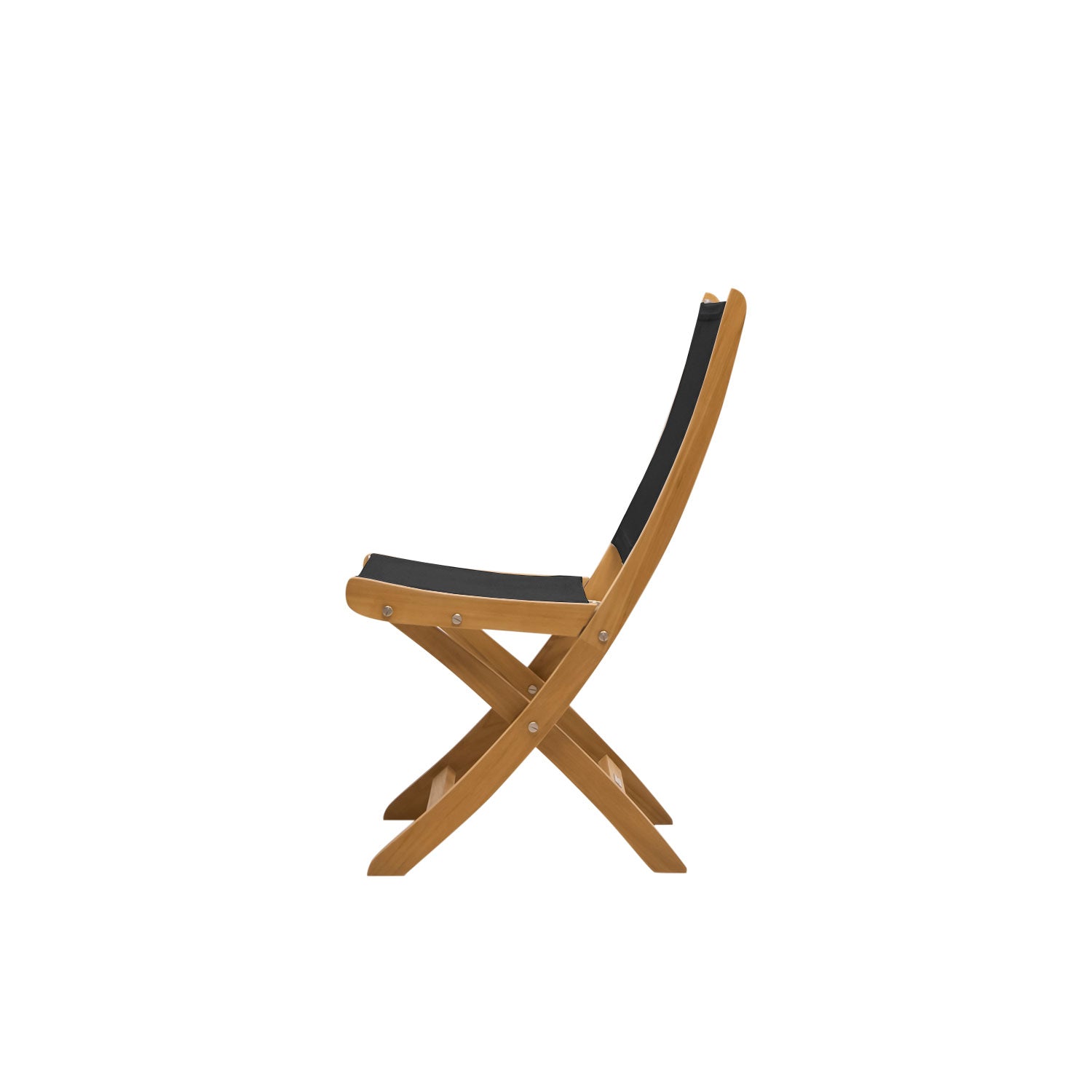 Mendez Folding Chair Black - Side Chair