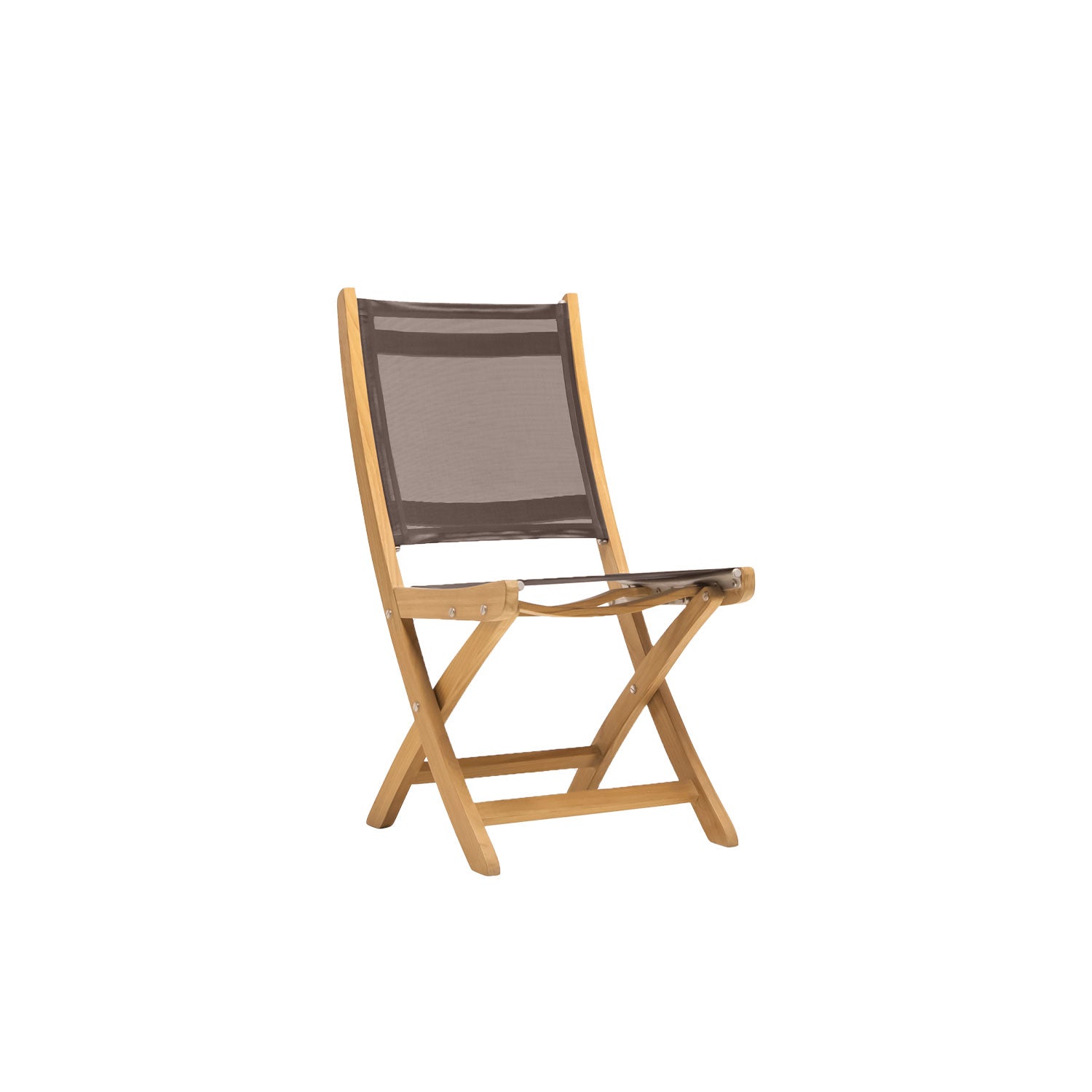 Mendez Folding Chair Brown - Side Chair