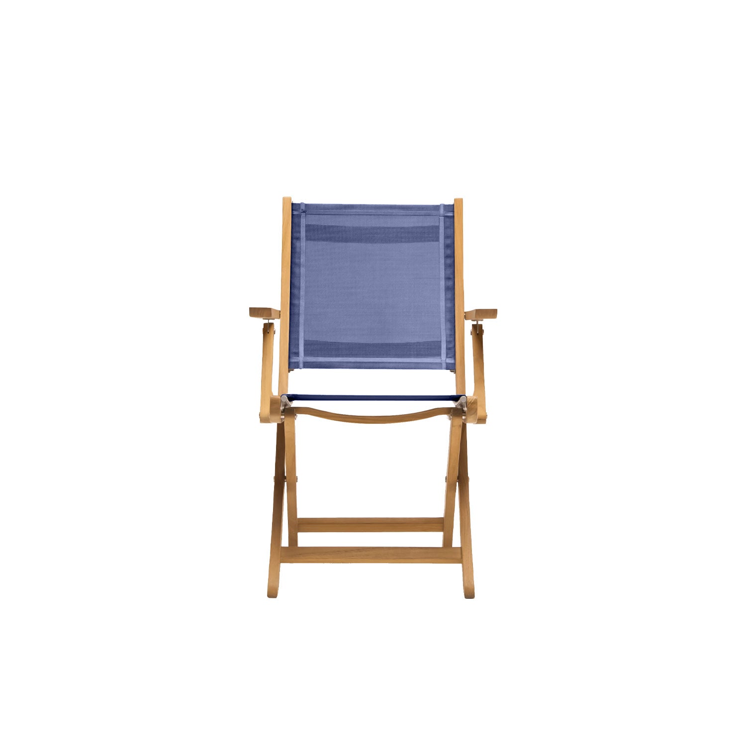 Mendez Folding Chair Dark Blue - Armchair