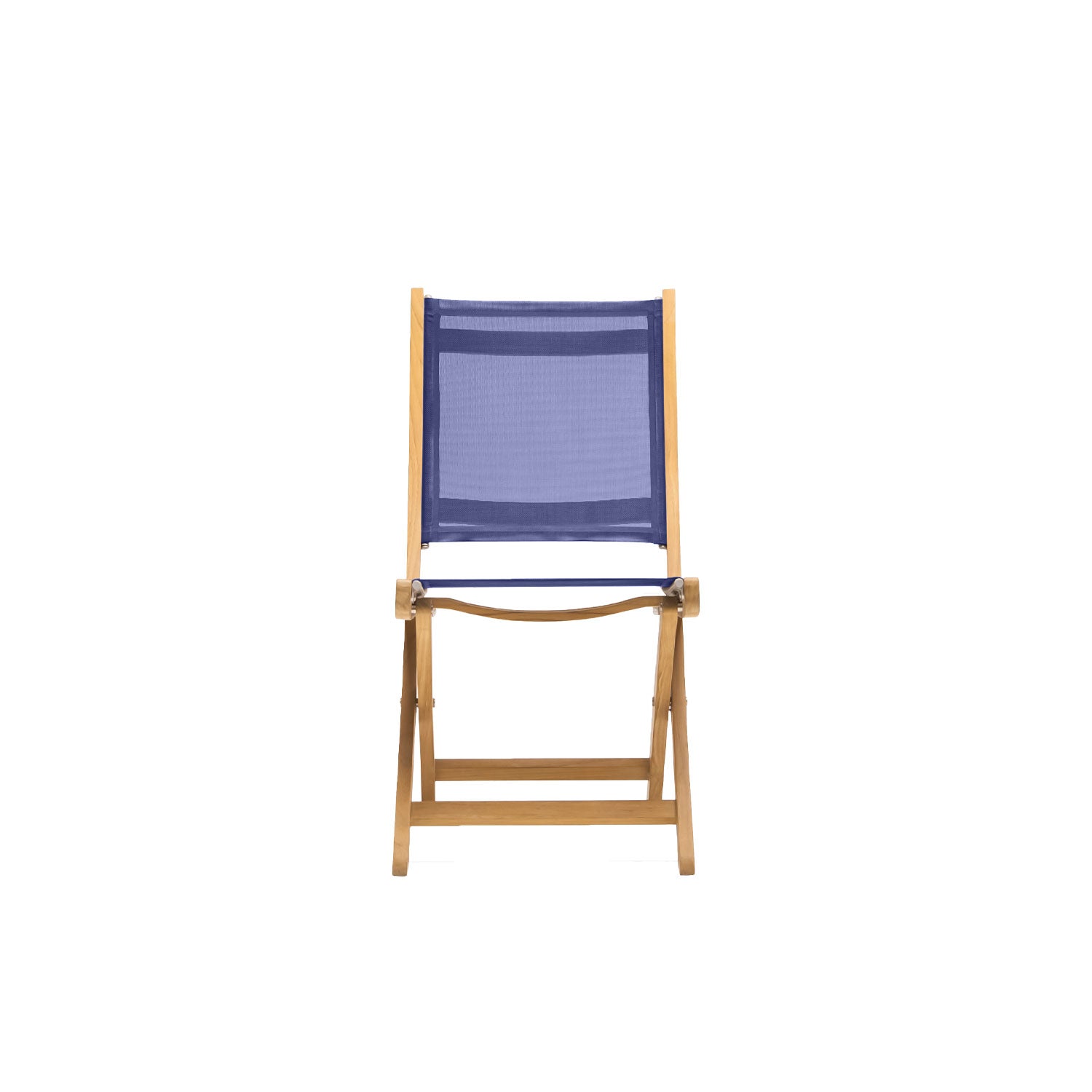 Mendez Folding Chair Dark Blue - Side Chair