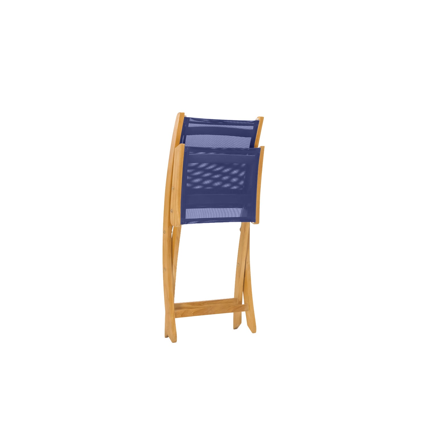 Mendez Folding Chair Dark Blue - Side Chair