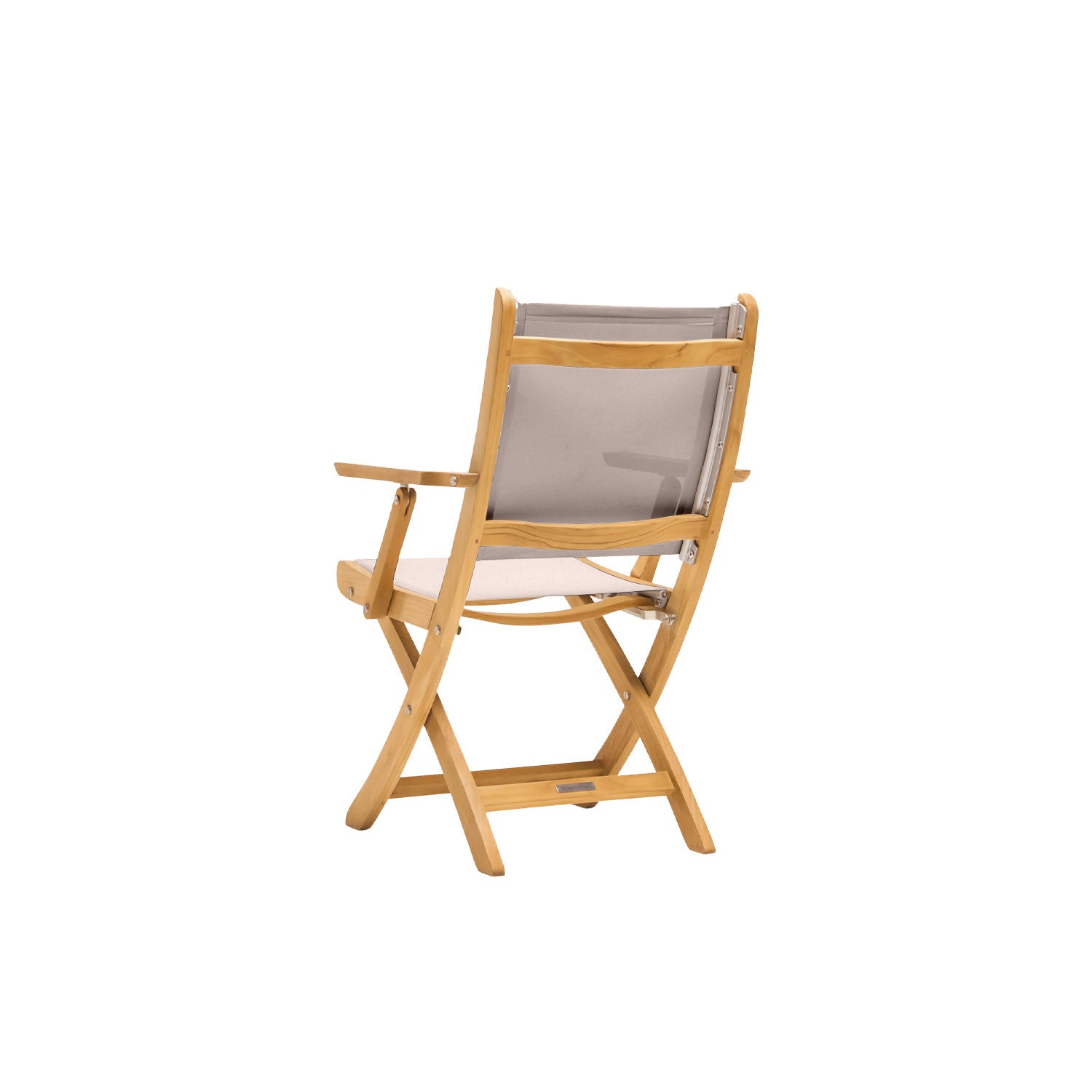 Mendez Folding Chair Grey - Armchair