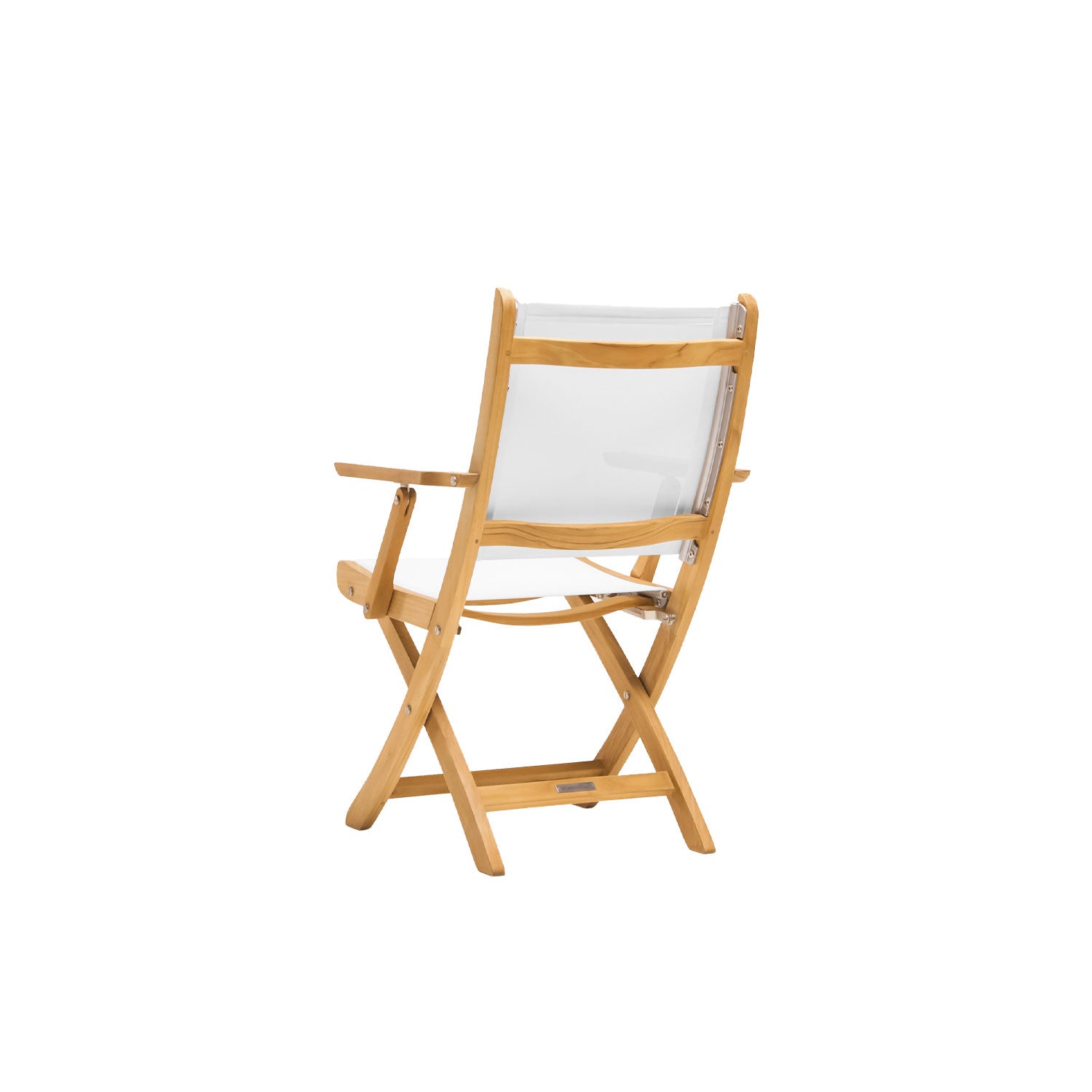 Mendez Folding Chair White - Armchair