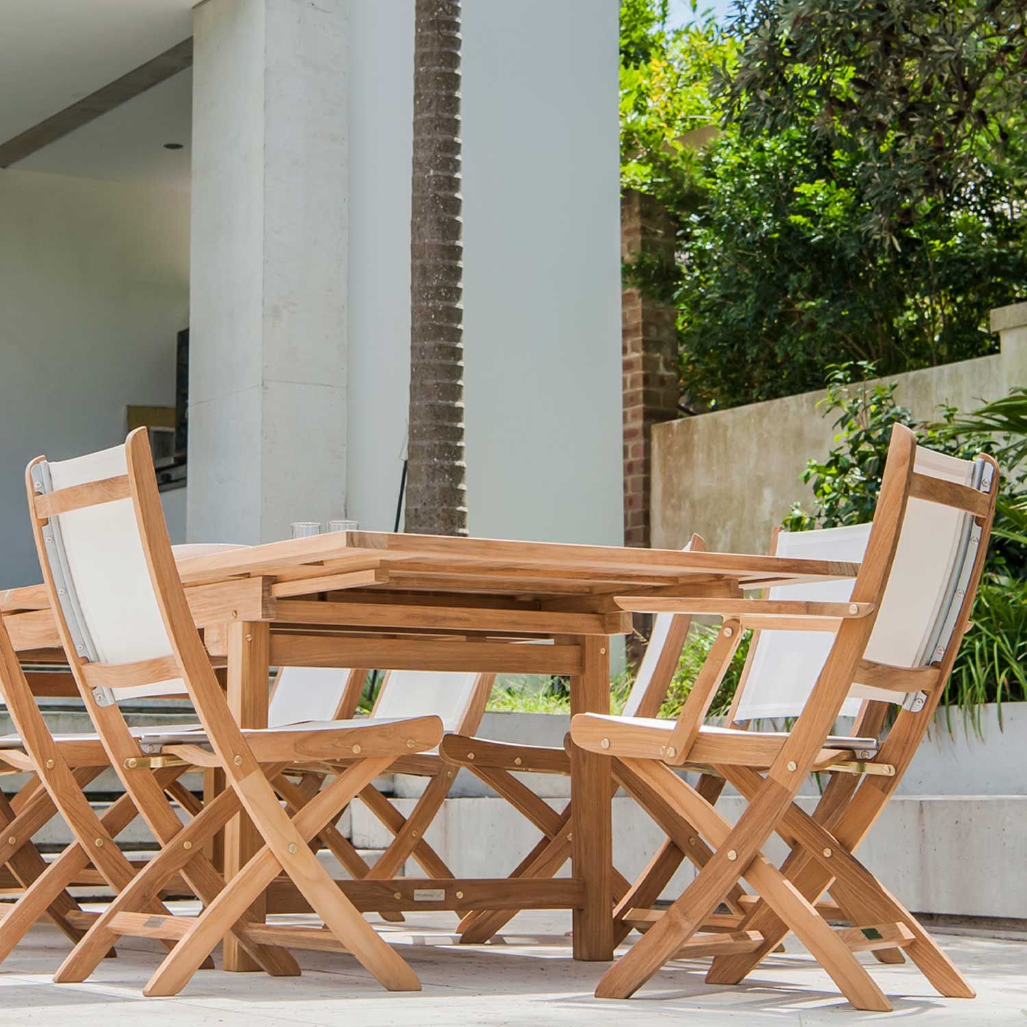 Mendez Folding Chair White
