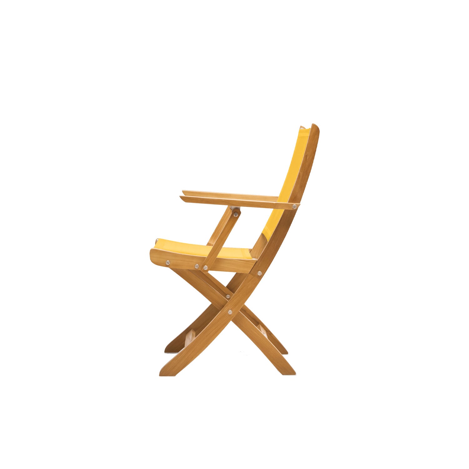 Mendez Folding Chair Yellow - Armchair