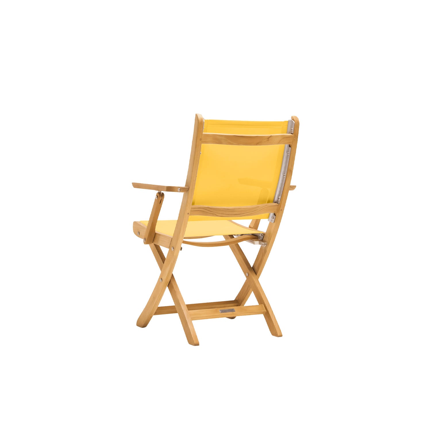 Mendez Folding Chair Yellow - Armchair