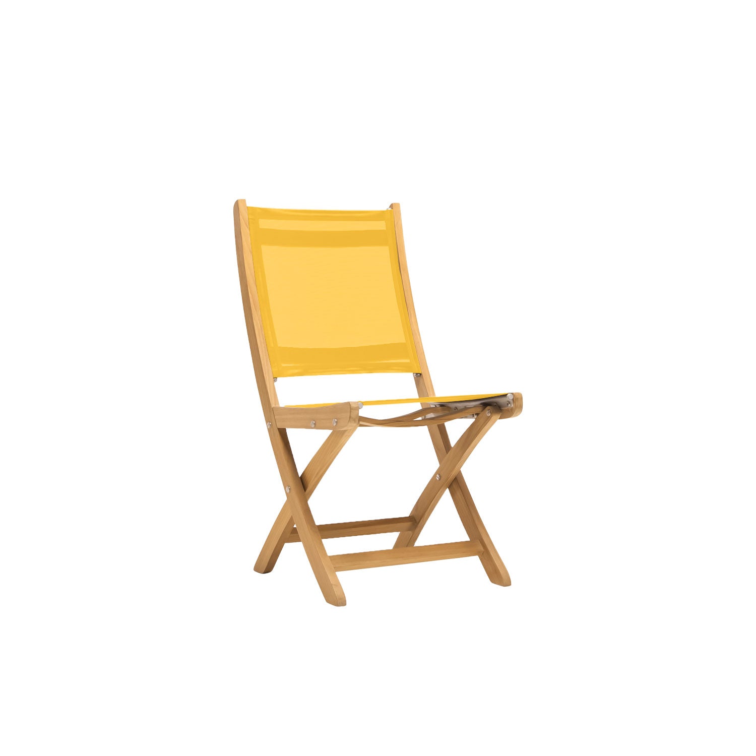 Mendez Folding Chair Yellow - Side Chair
