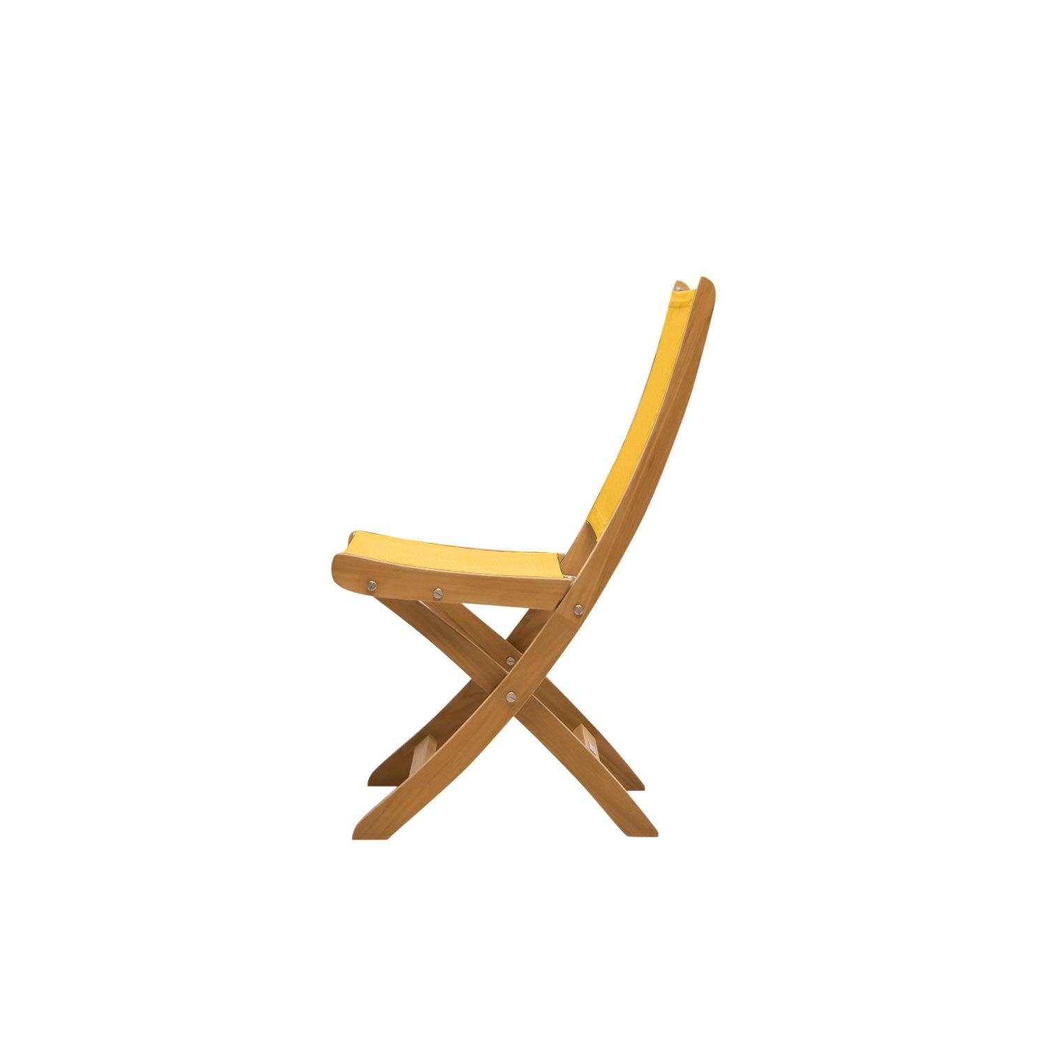 Mendez Folding Chair Yellow - Side Chair