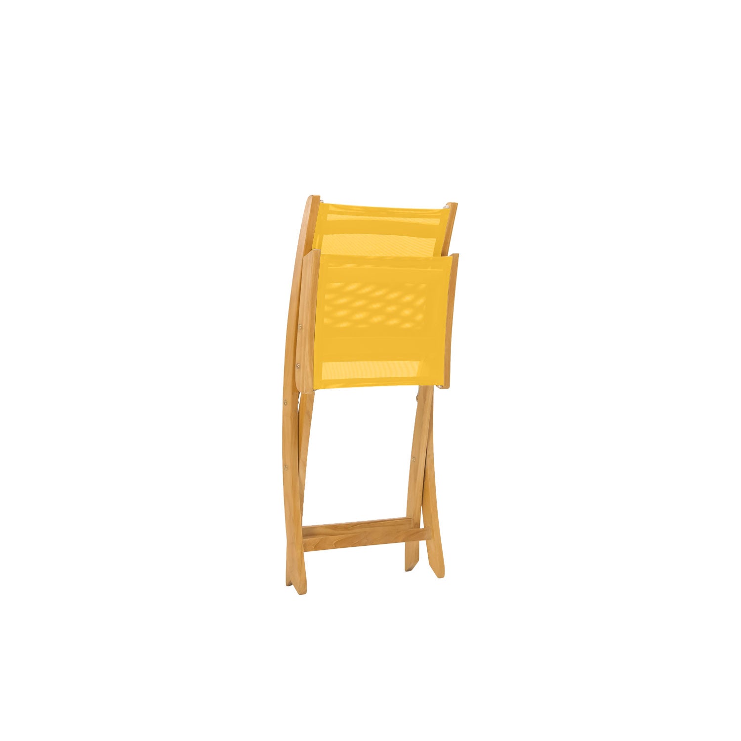 Mendez Folding Chair Yellow - Side Chair