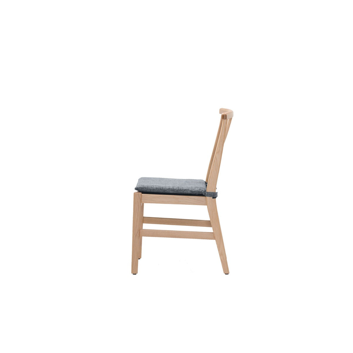 Min Dining Chair - Upholstered Seat - Oak / Karl Ash