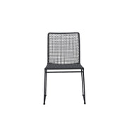 Mina Stacking Chair Black PM4