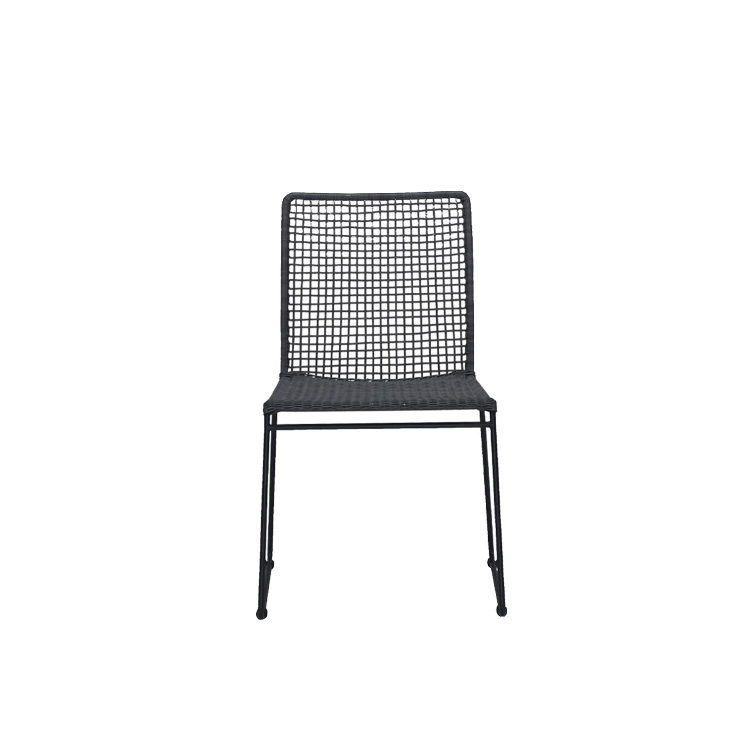 Mina Stacking Chair Black PM4