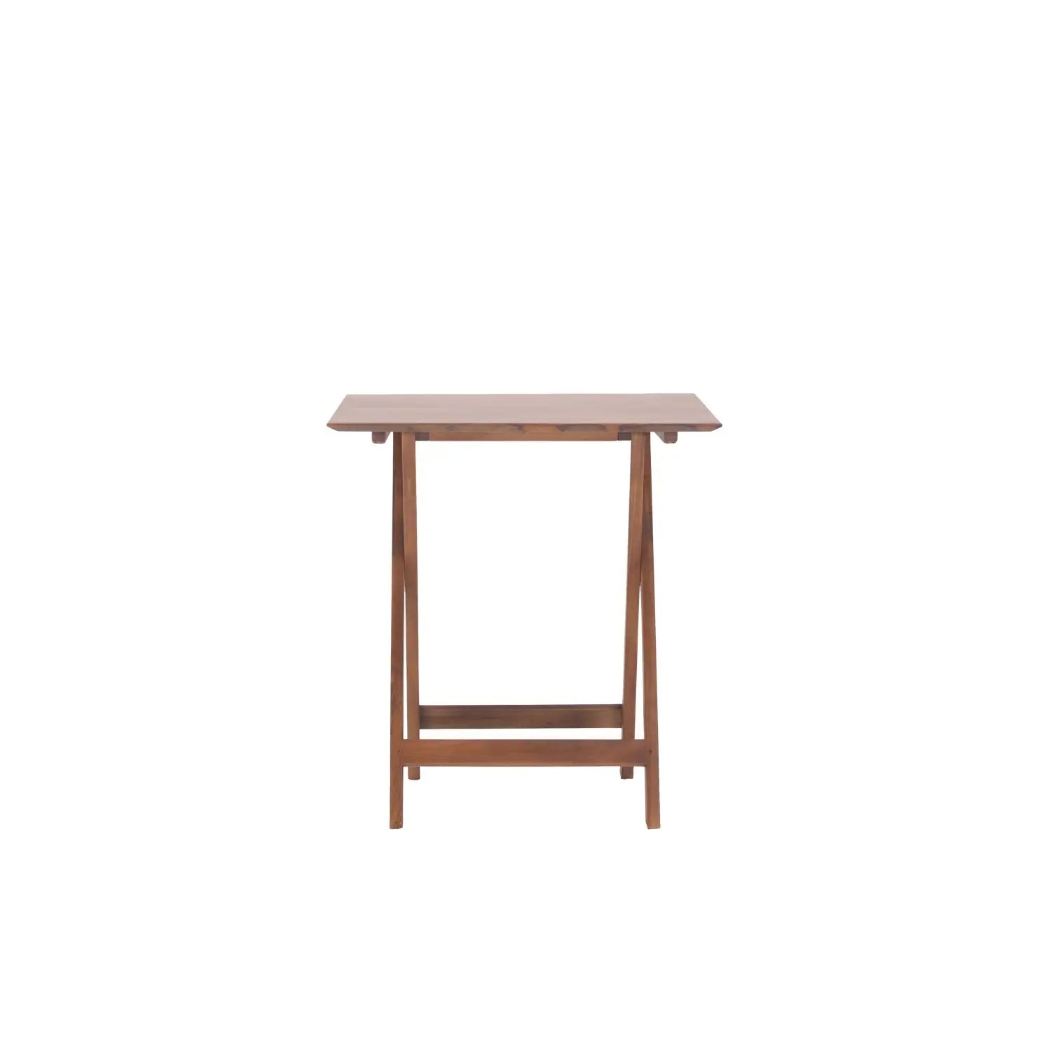 Morse Square Folding Dining Table - Teak Amber
