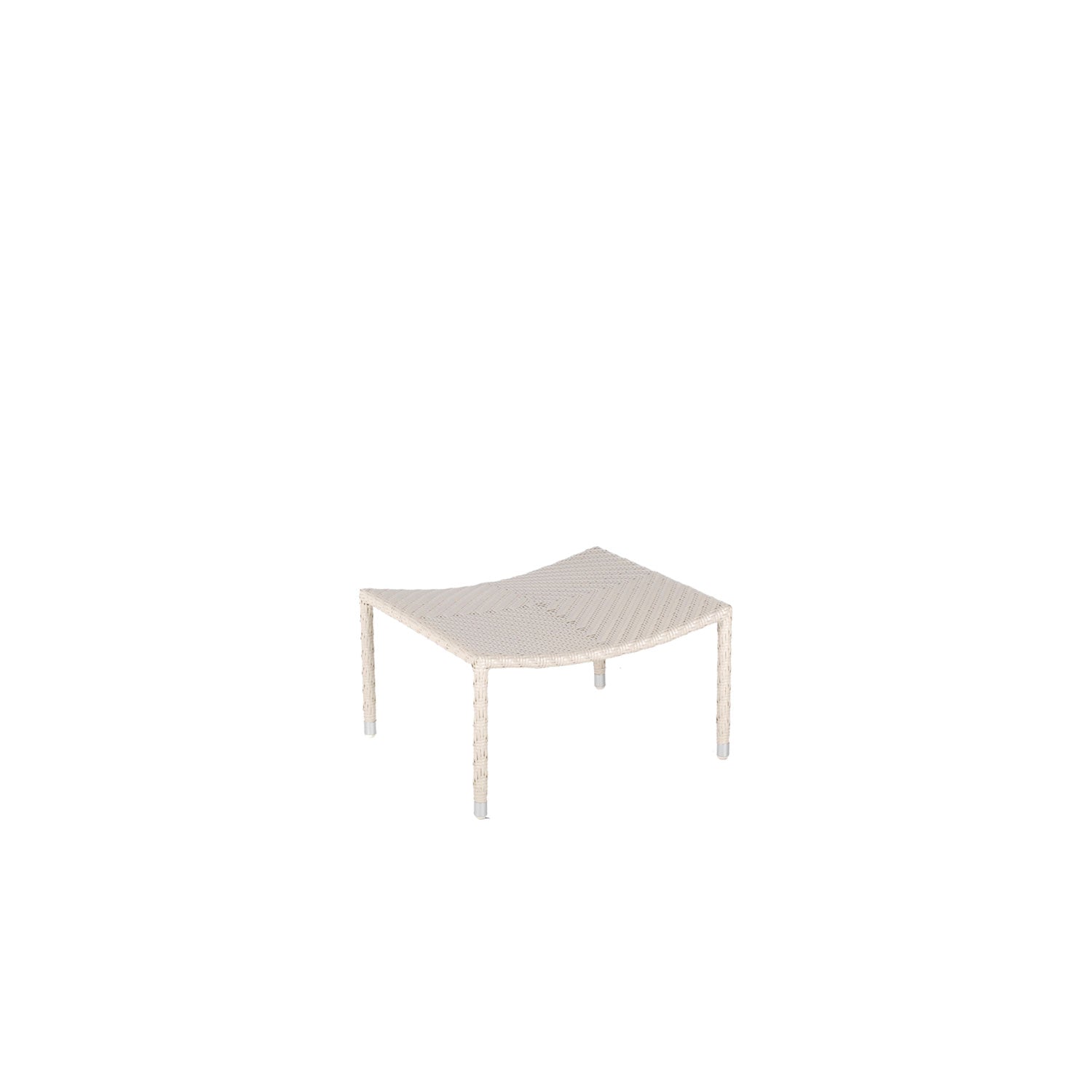 Motu Outdoor Ottoman White PL11