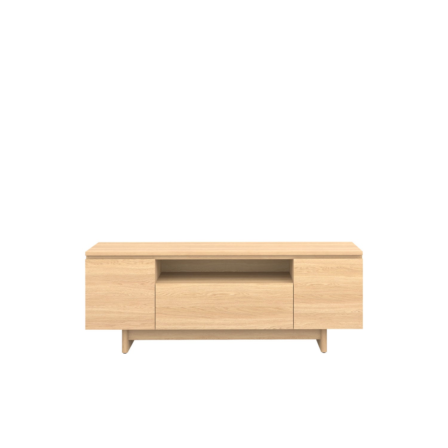 Moxie TV Unit 160 Oak - Oak/Oak / Oak Veneer