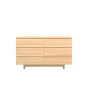 Moxie 6 Drawer Dresser 160 Oak - Oak/Oak / Oak Veneer